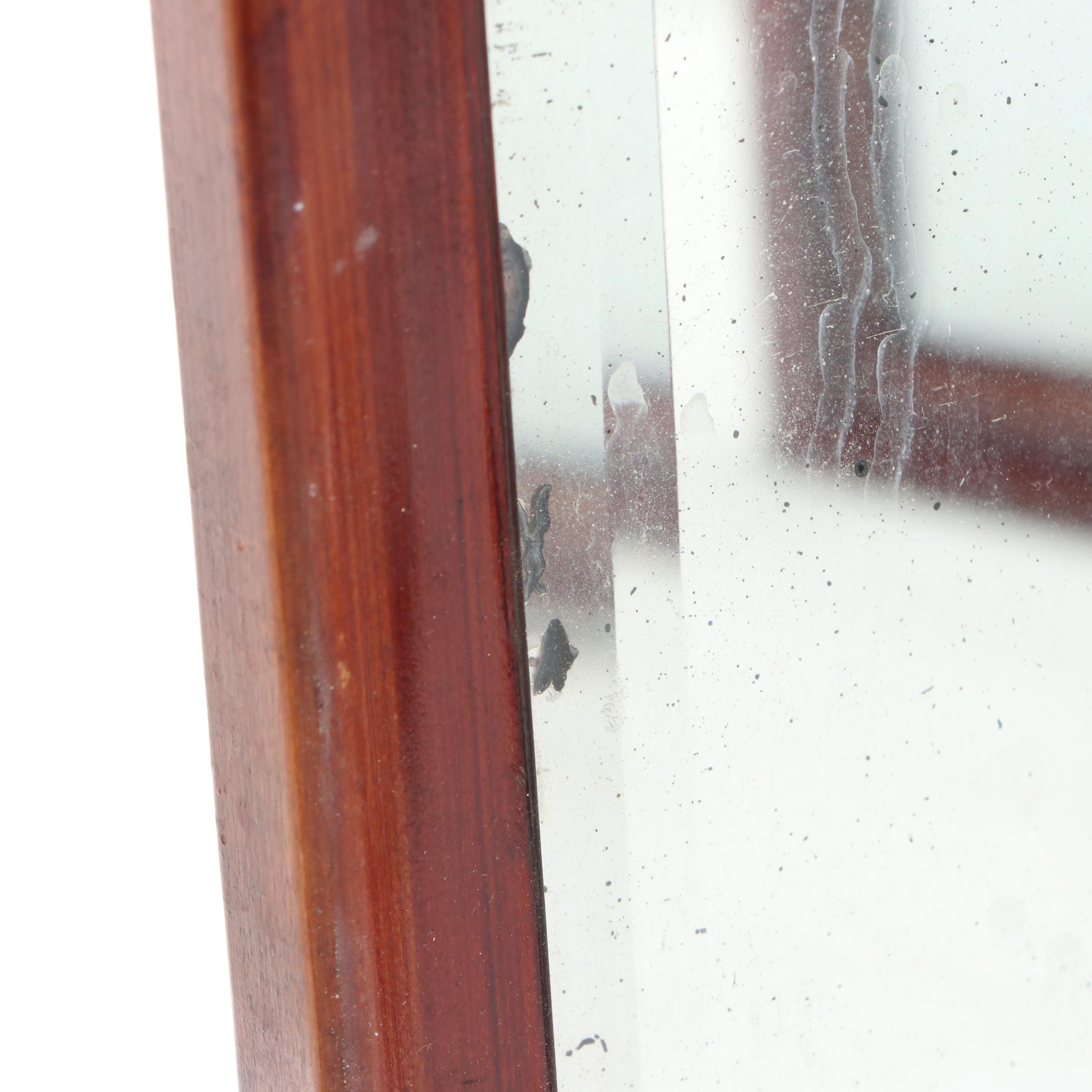 Victorian Triptych Beveled Vanity Mirror, Late 19th Century