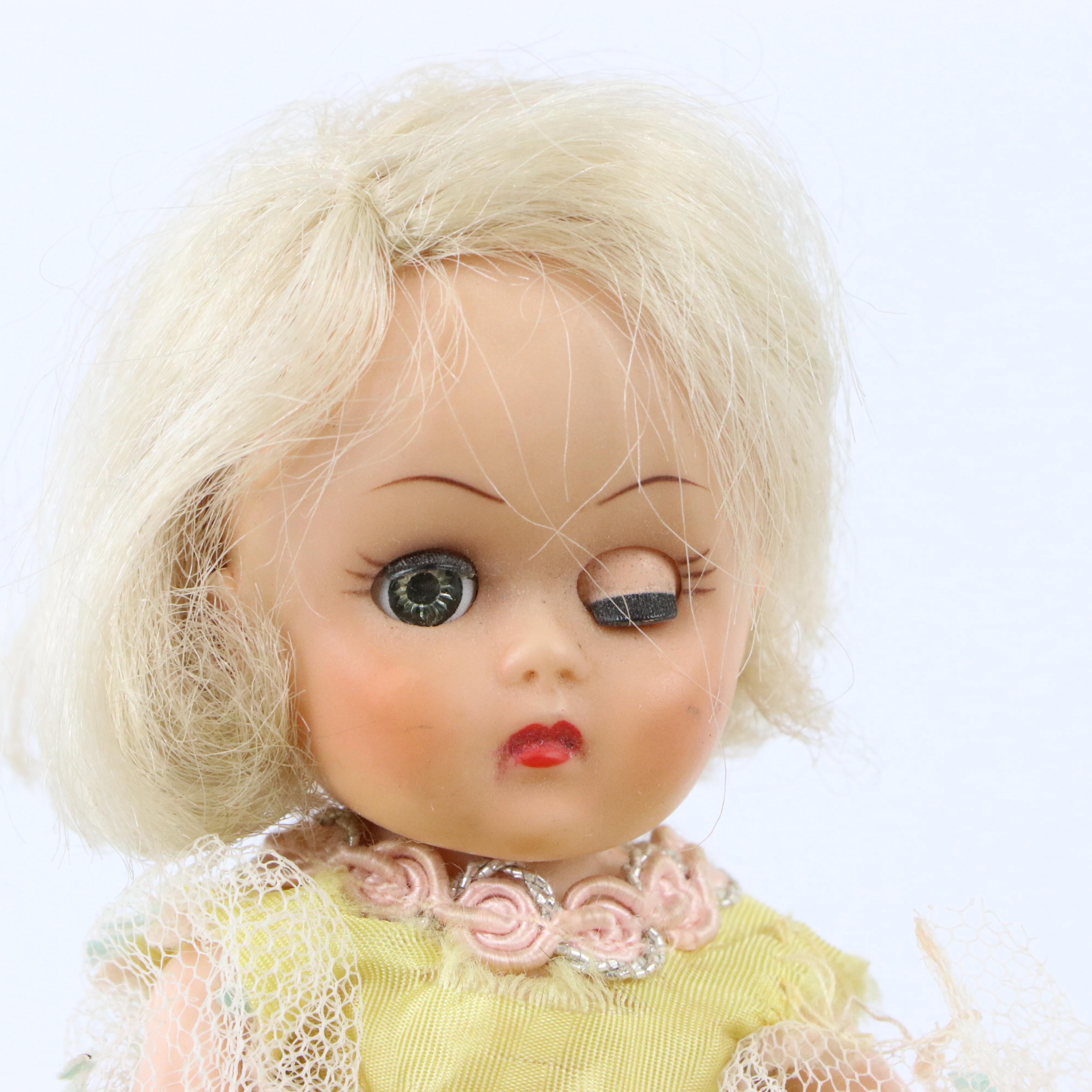 Vogue and Cosmopolitan Dolls Including an Articulated "Ginger" Doll, 1950s