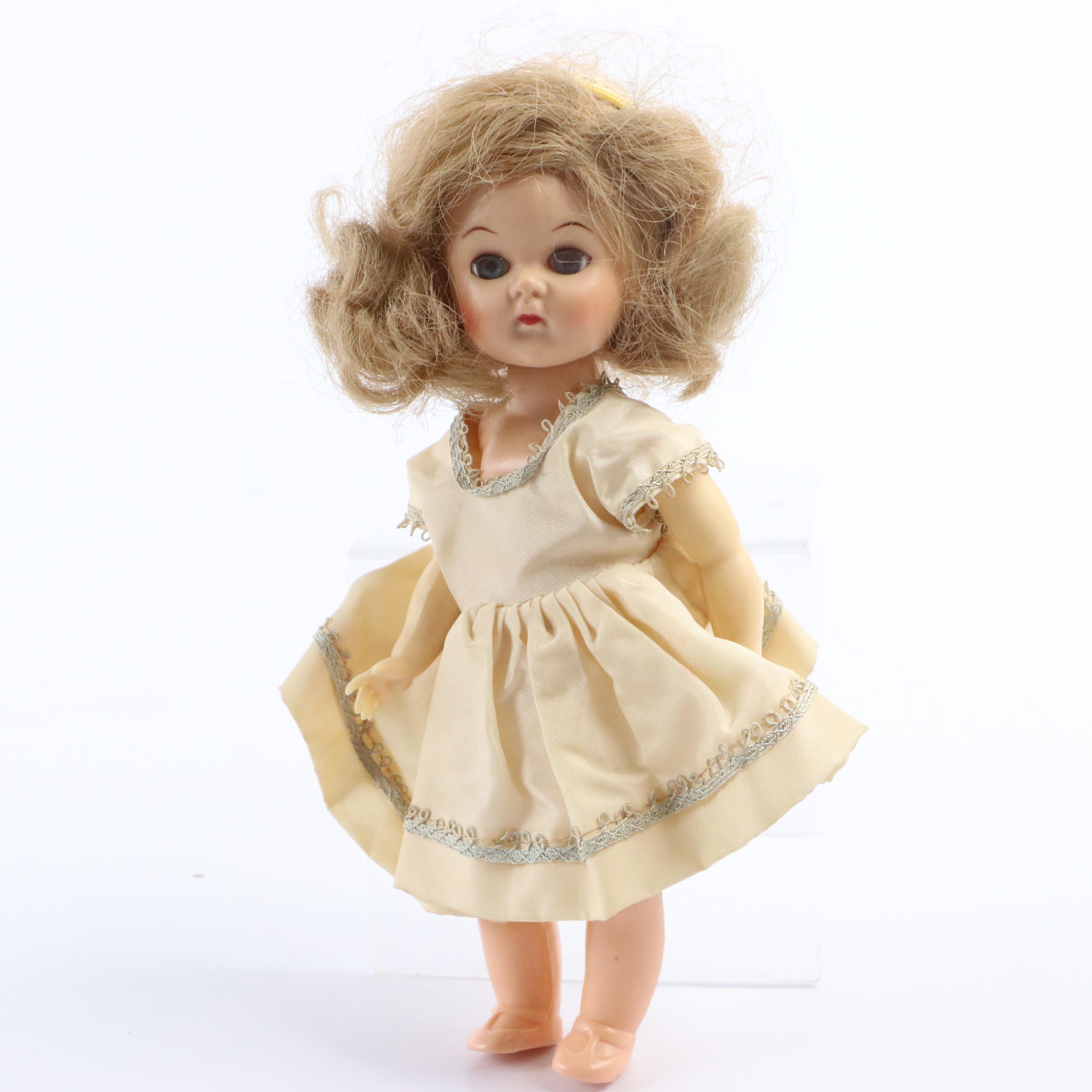 Vogue and Cosmopolitan Dolls Including an Articulated "Ginger" Doll, 1950s