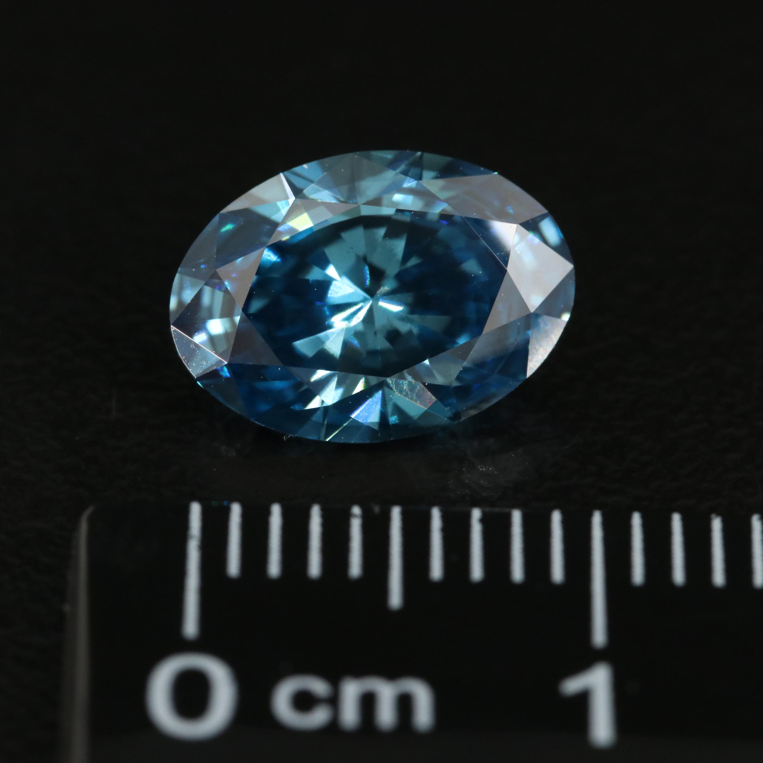 Loose 2.19 CT Fancy Deep Blue Diamond