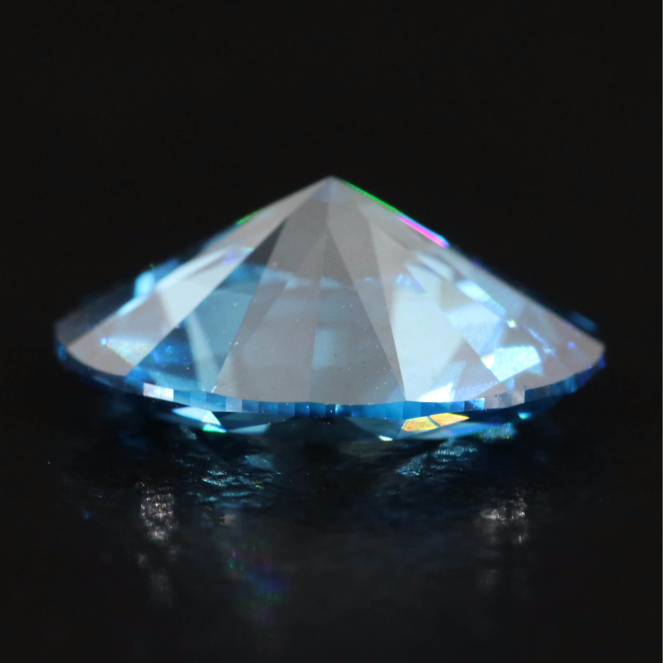 Loose 2.19 CT Fancy Deep Blue Diamond