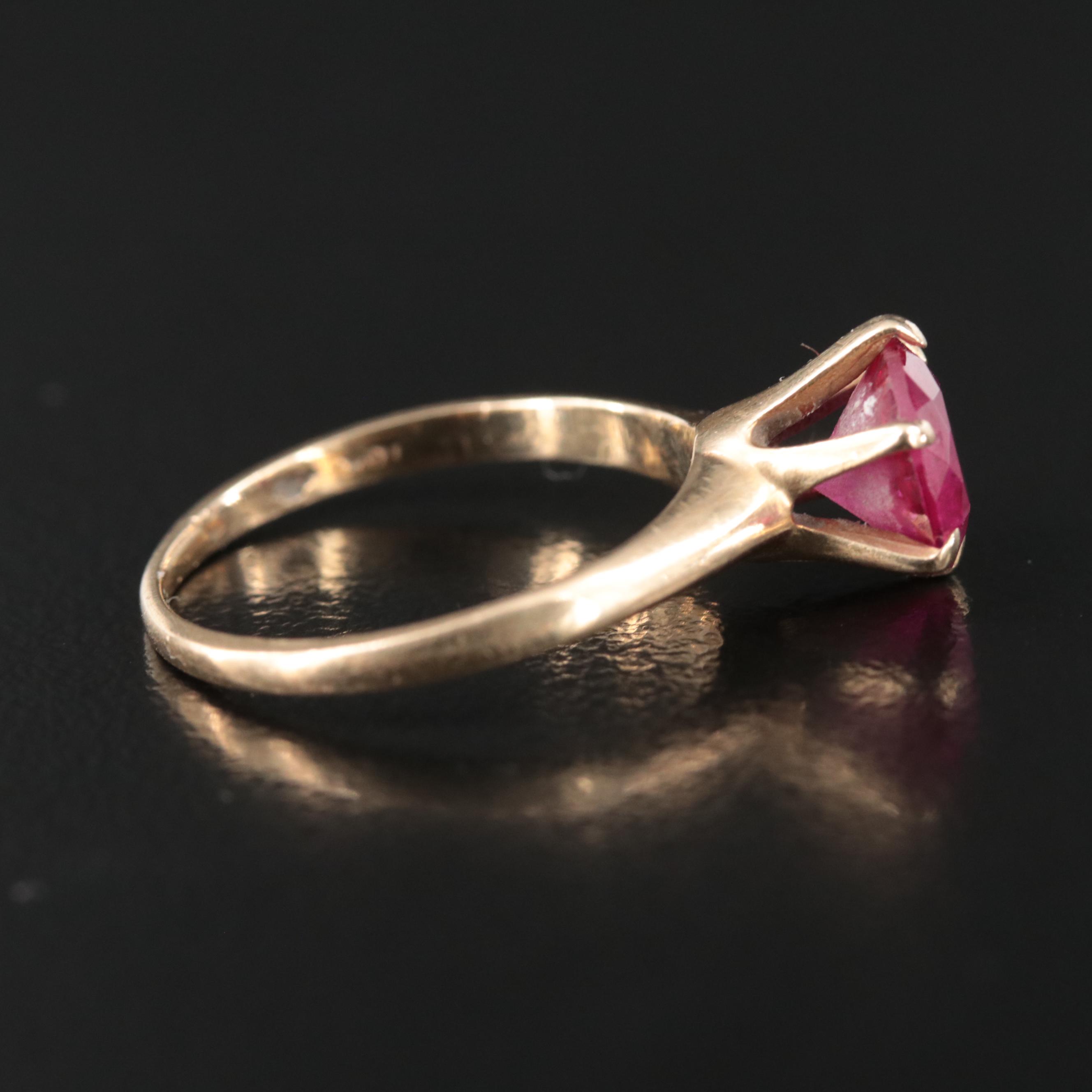 10K Ruby Ring