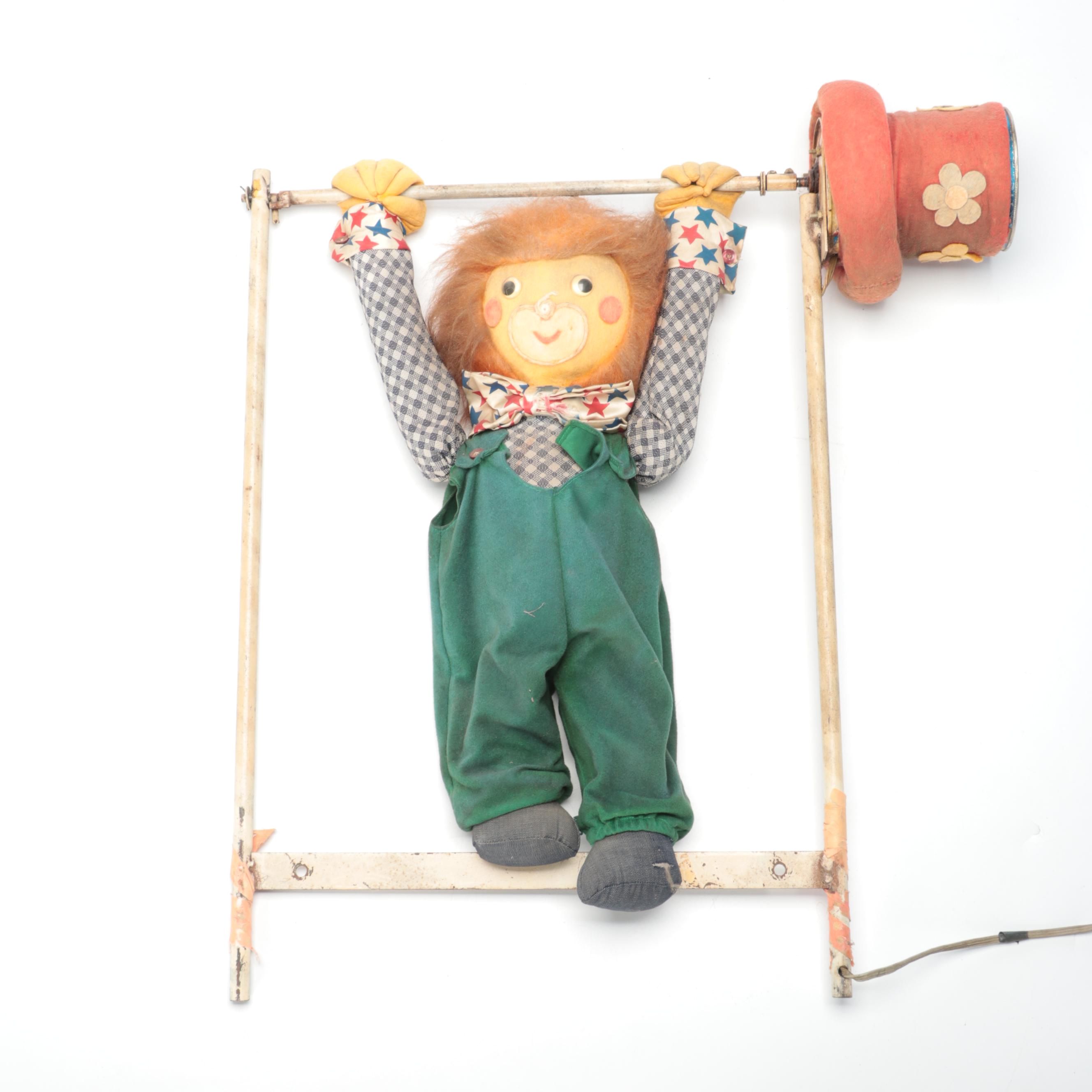 Mechanical Clown Acrobat, 1970s–1980s