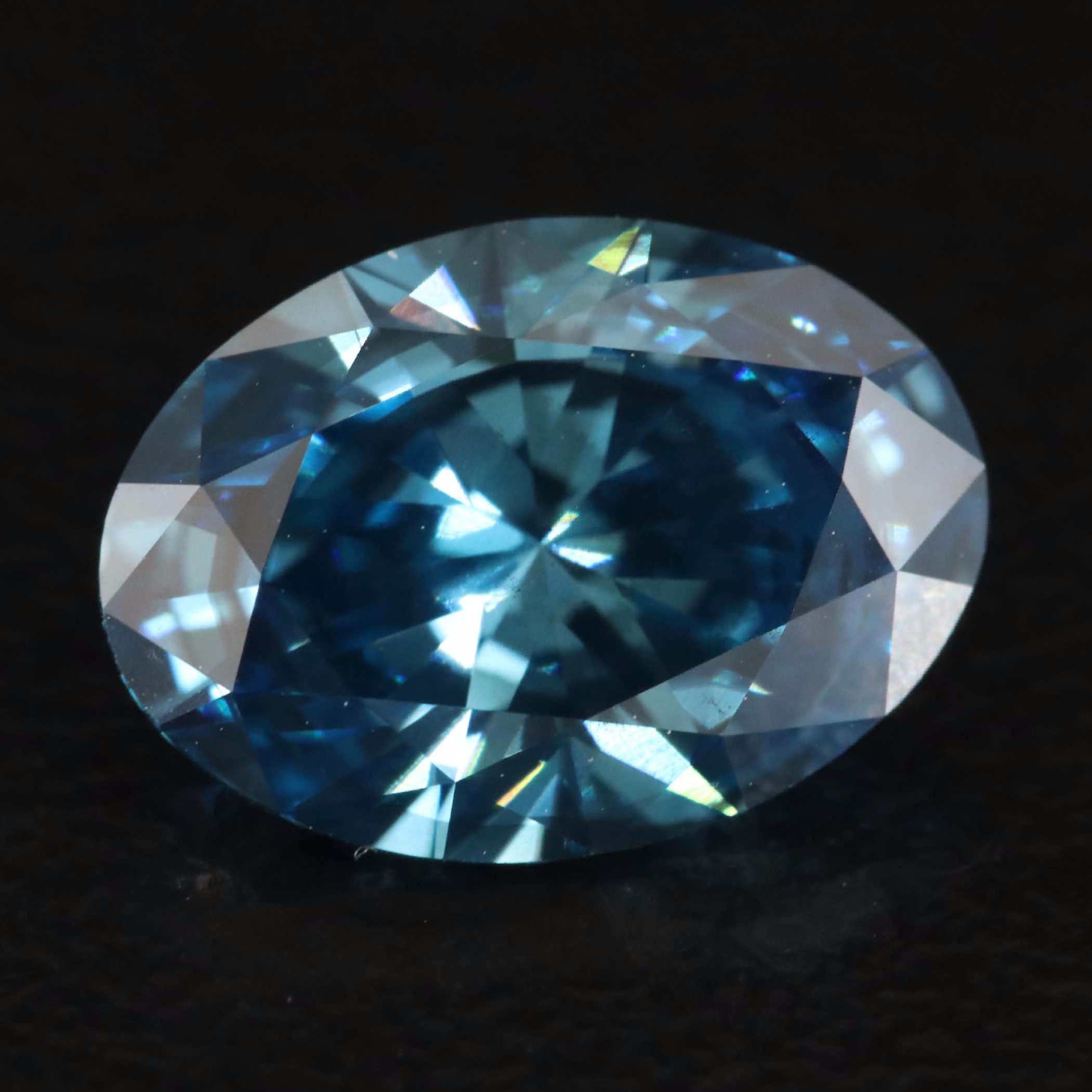 Loose 2.19 CT Fancy Deep Blue Diamond