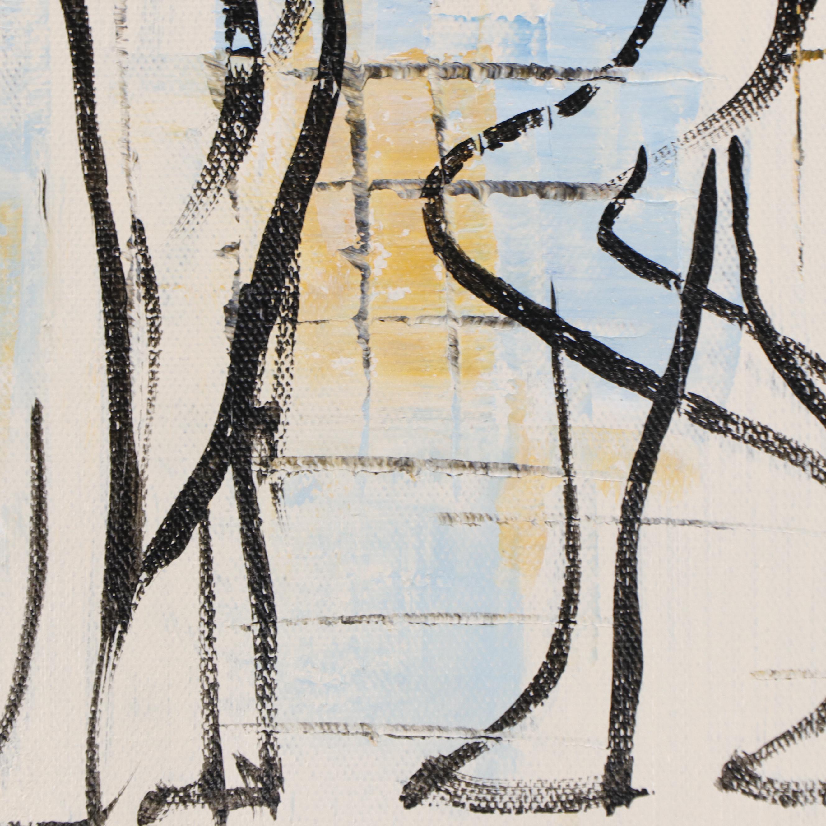 Bing Abstract FIgurative Oil Painting, 21st Century