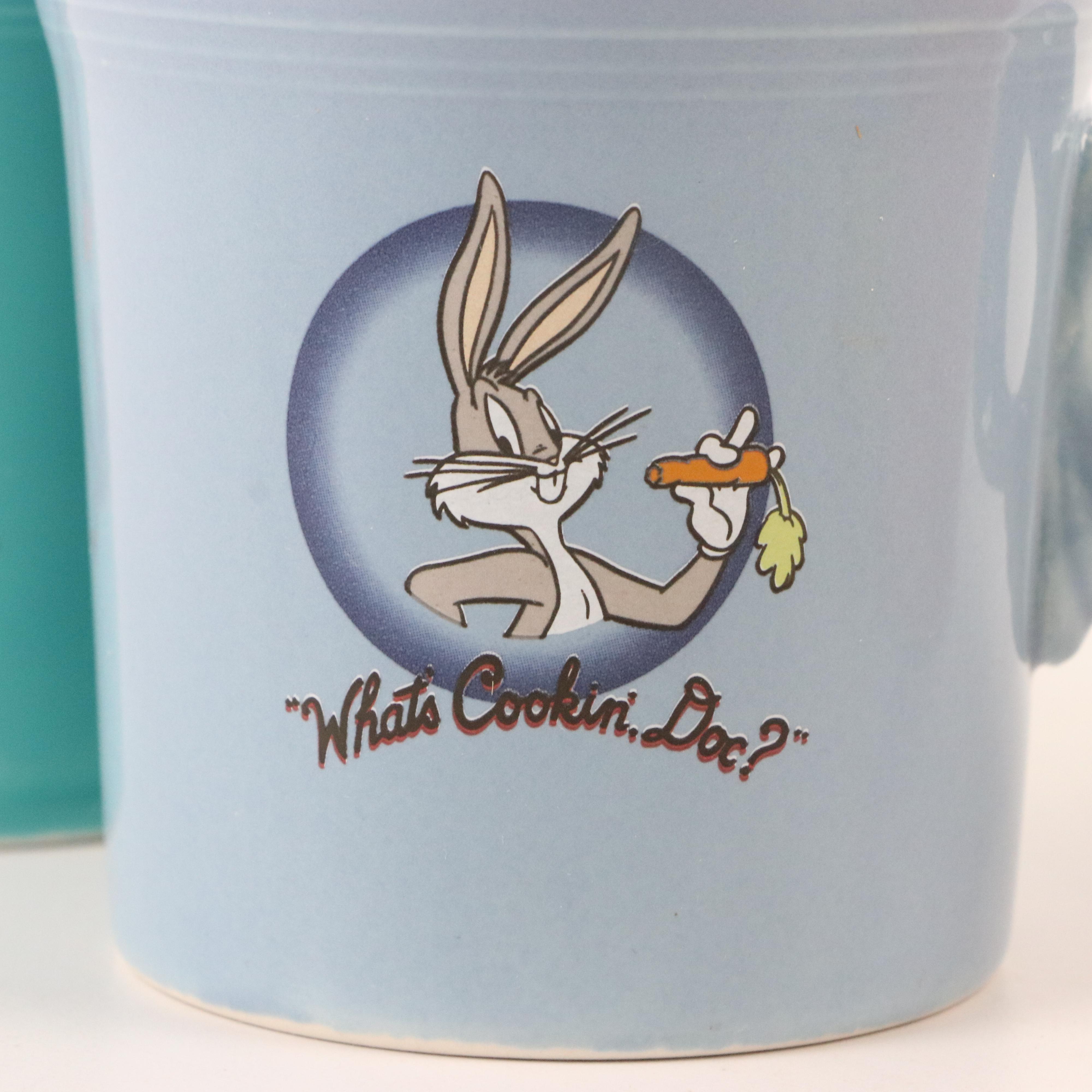 Homer Laughlin "Fiesta Looney Tunes" Ceramic Mugs
