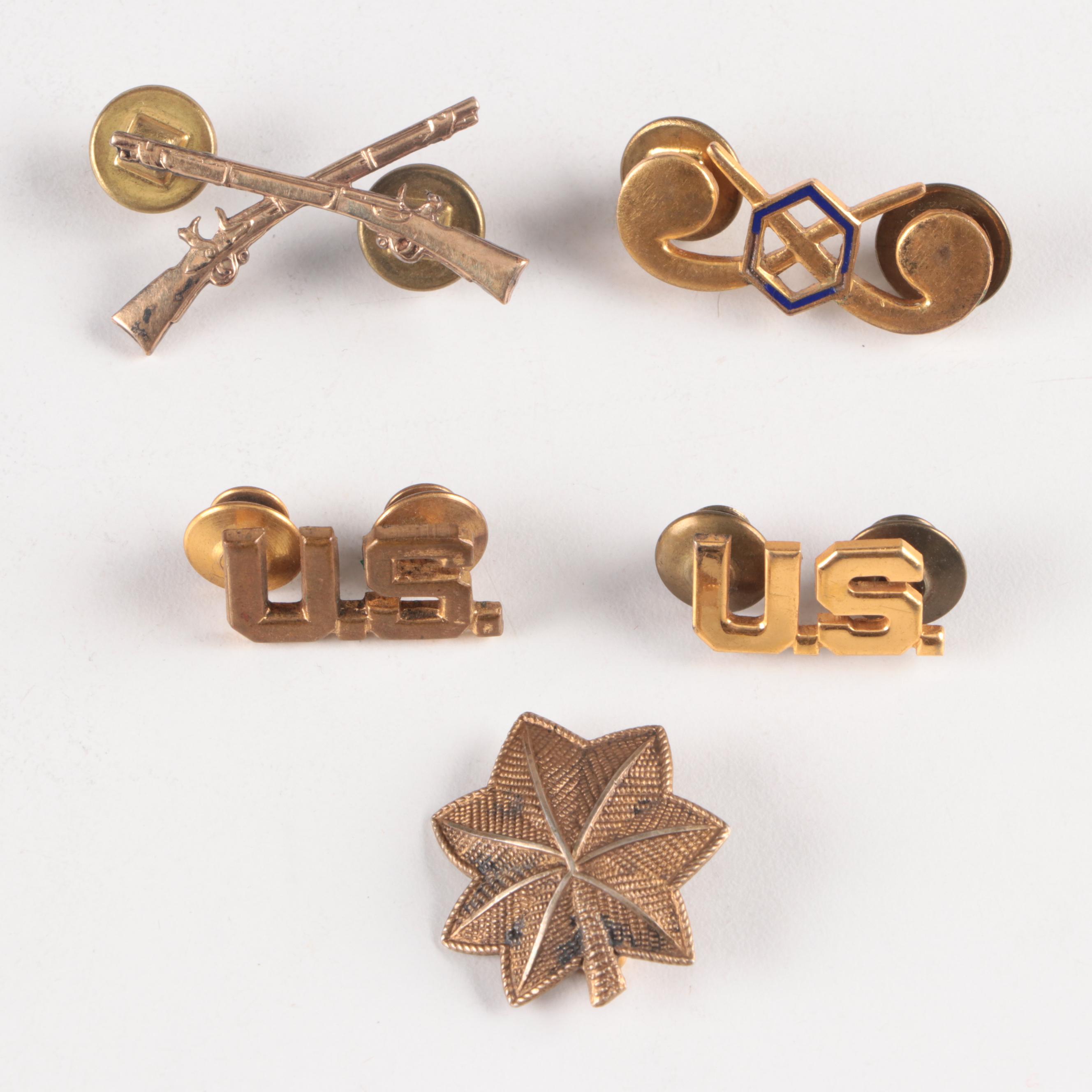 U.S. Military Ribbon Badges, Medals, and Insignia