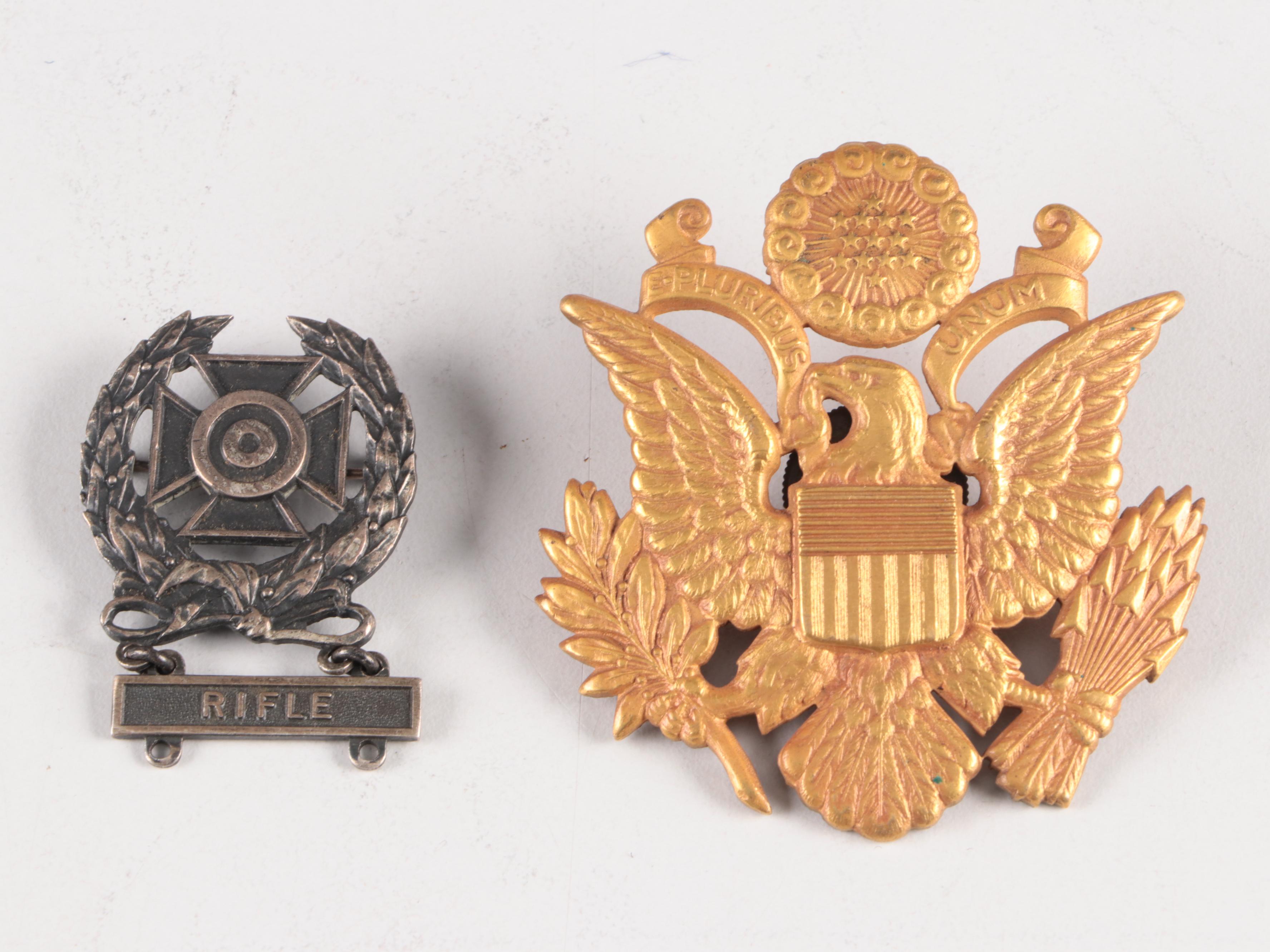 U.S. Military Ribbon Badges, Medals, and Insignia