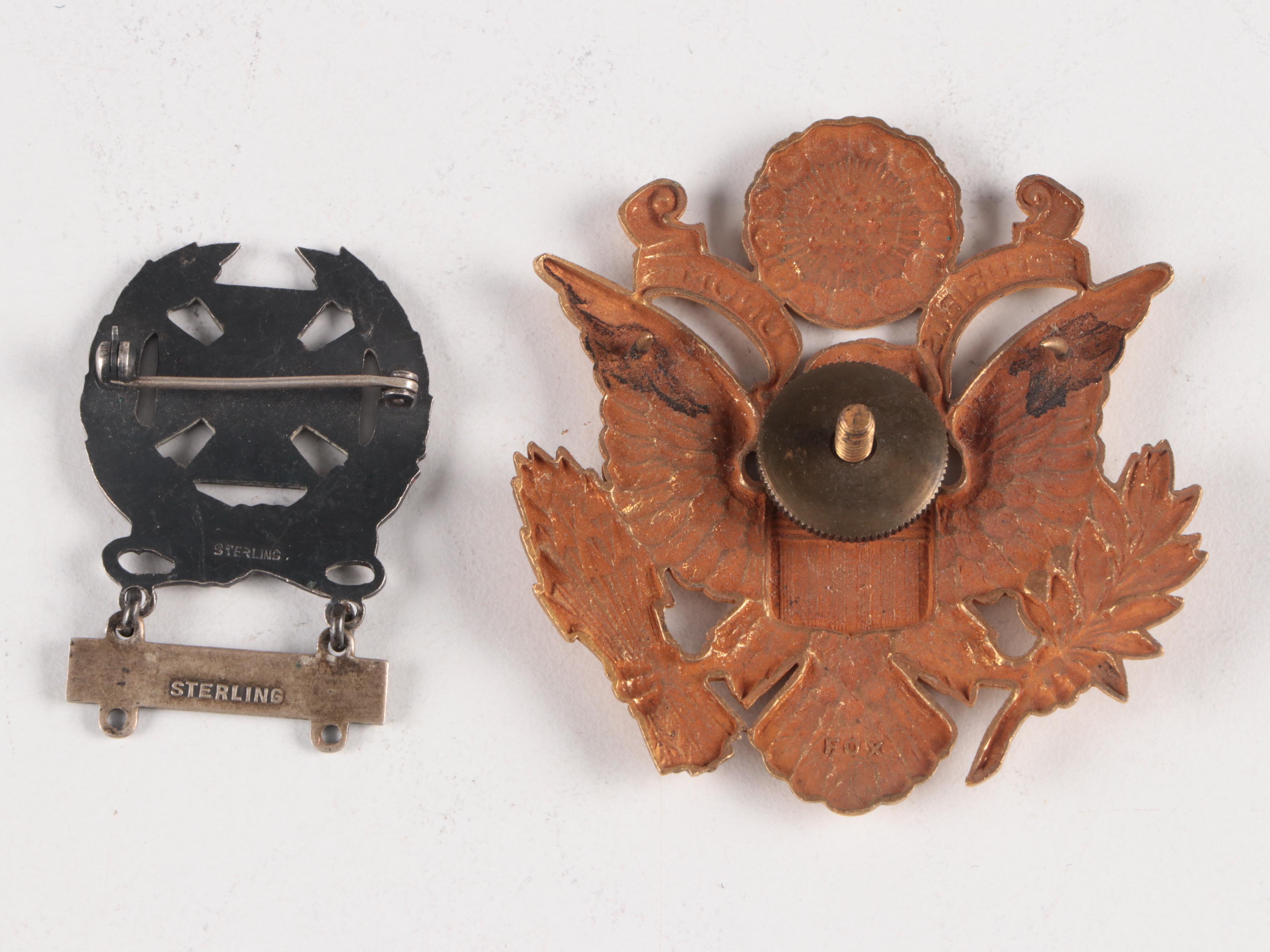 U.S. Military Ribbon Badges, Medals, and Insignia