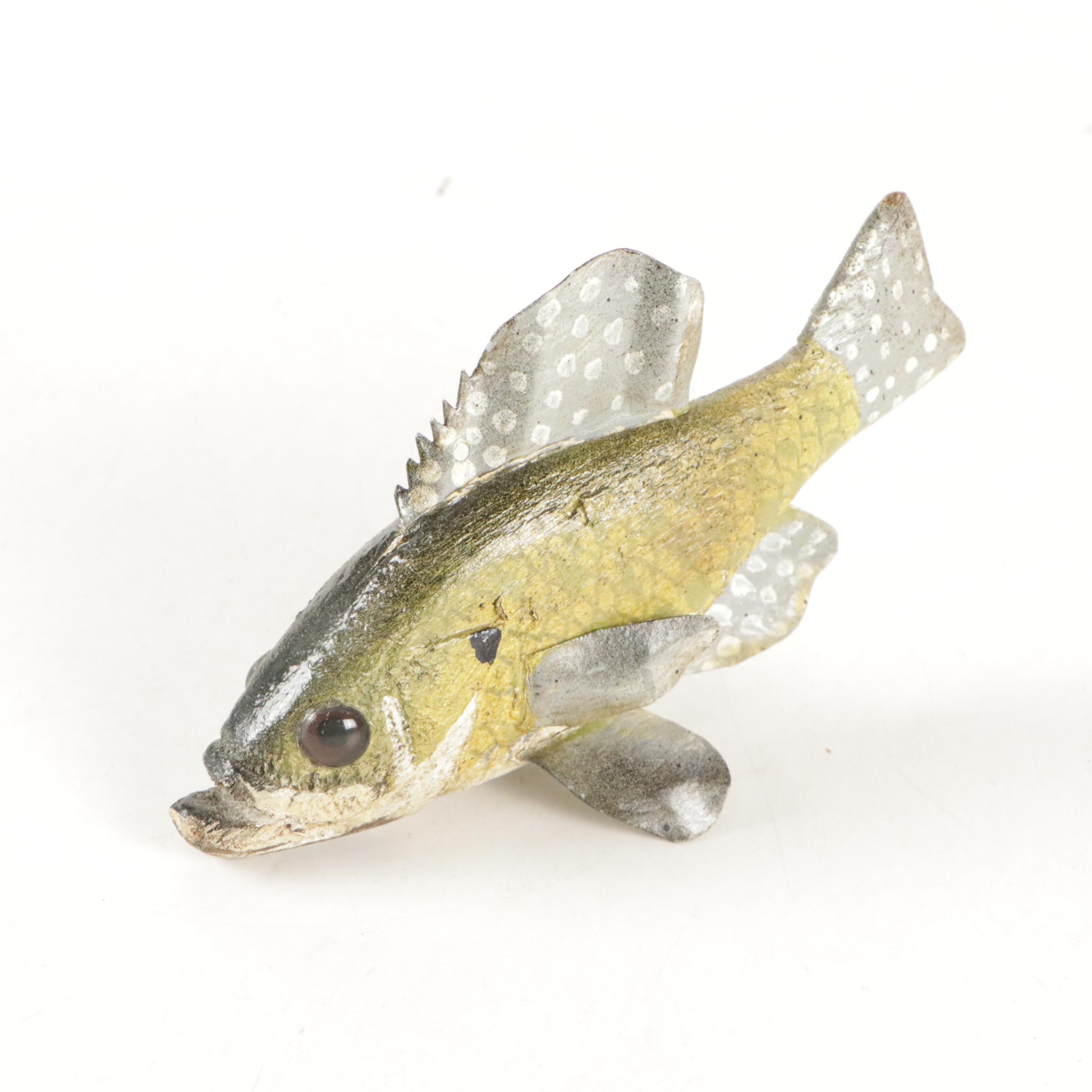 Hand-Crafted Wood Fishing Lures, Early to Mid-20th Century