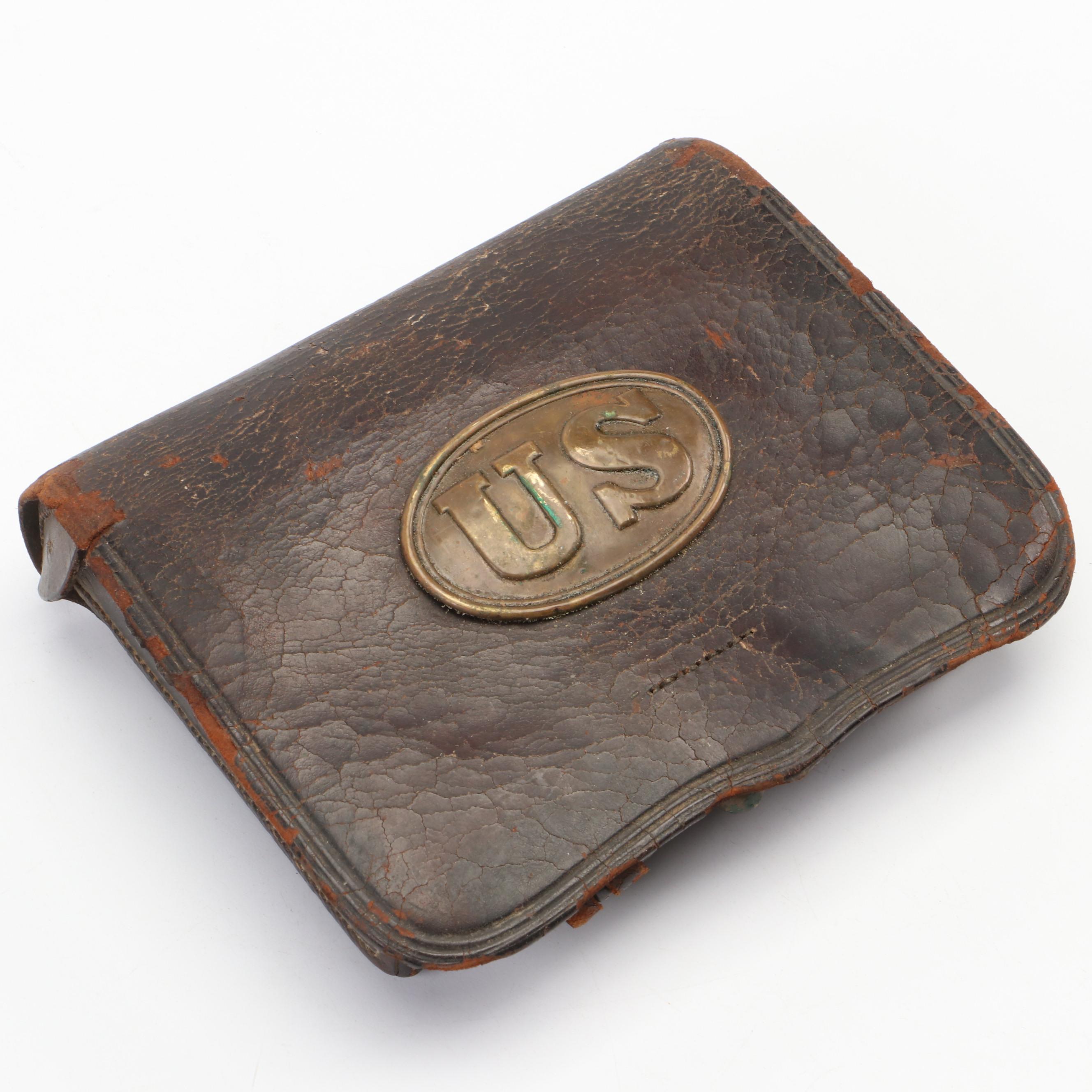 Civil War Era Cartridge Box, Mid-19th Century