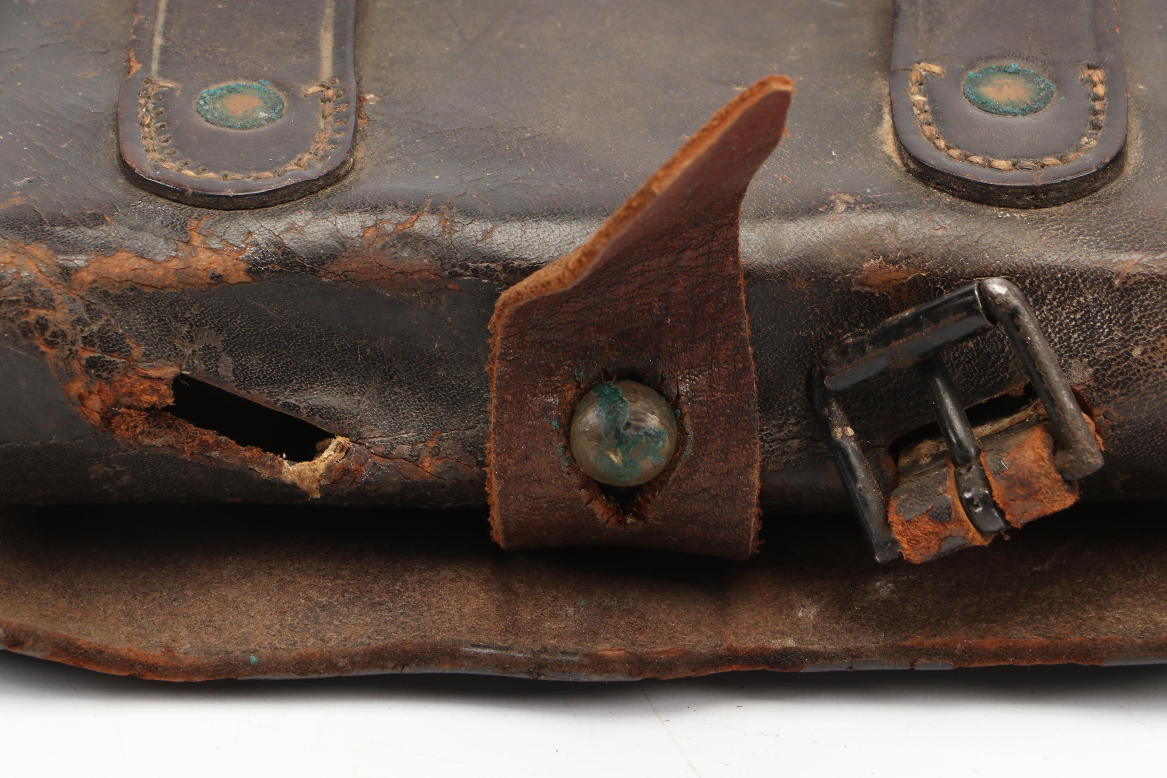 Civil War Era Cartridge Box, Mid-19th Century