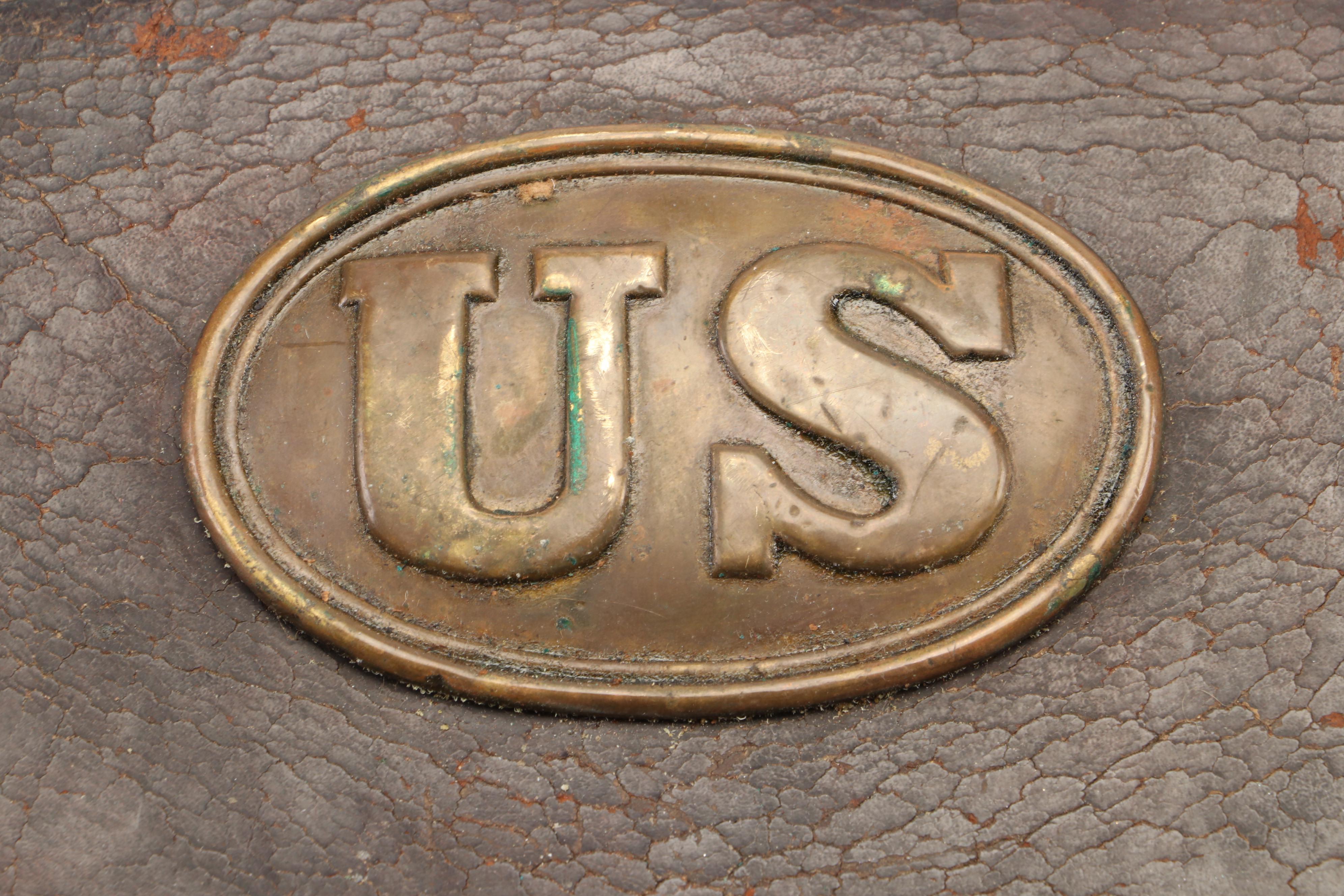 Civil War Era Cartridge Box, Mid-19th Century