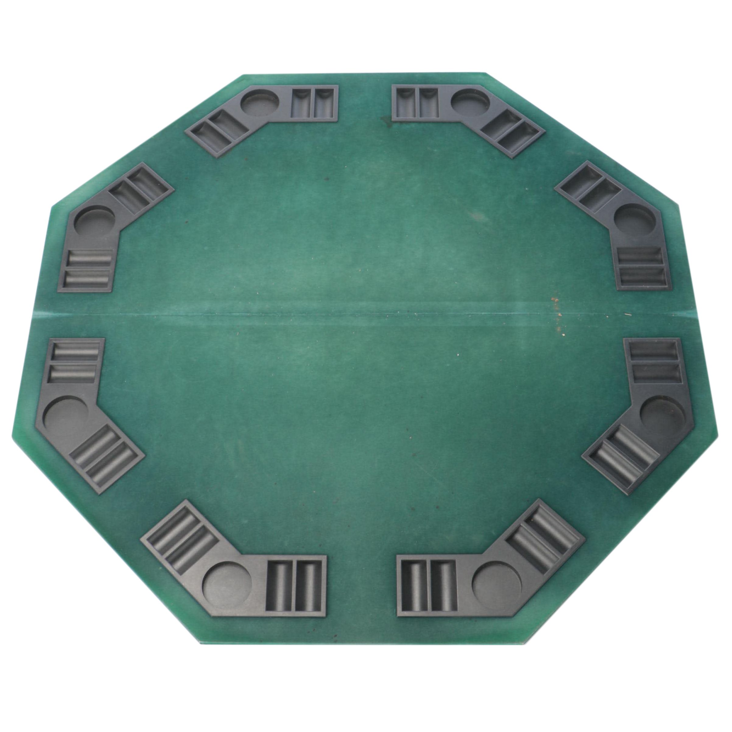 Portable Octagon Poker Table Top