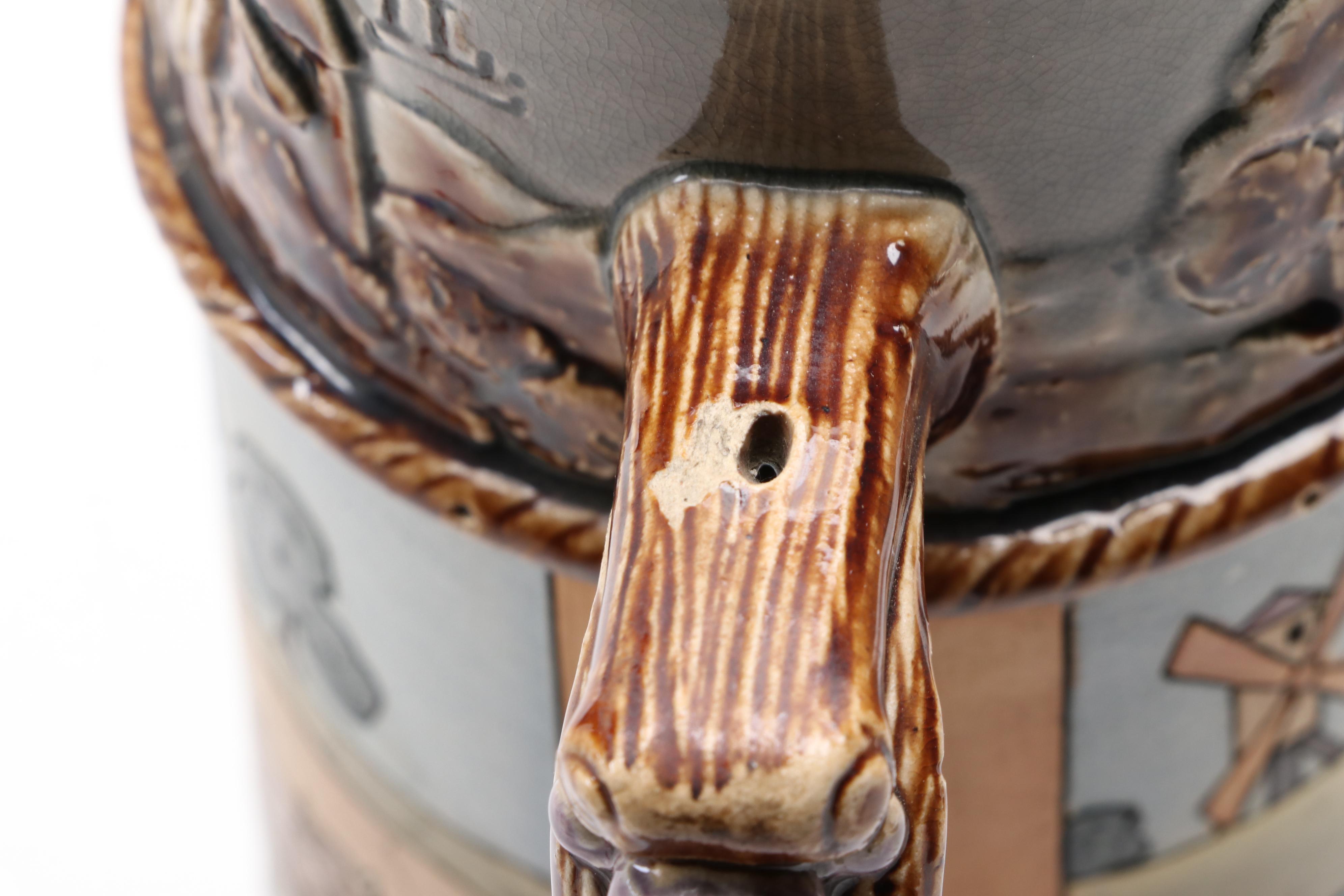 Stoneware and Pewter German Beer Steins