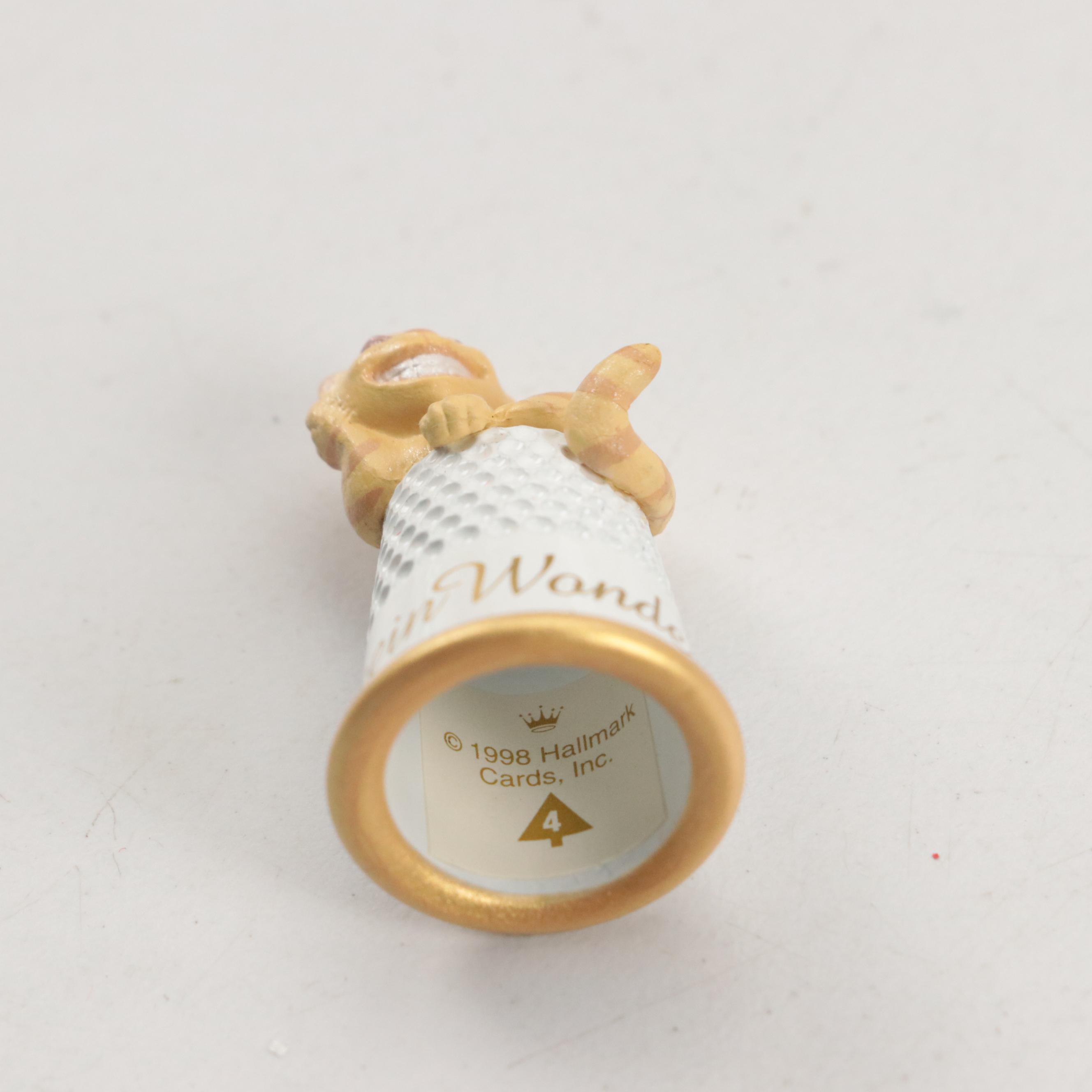 Mercury Glass Christmas Tree Topper with Ornaments