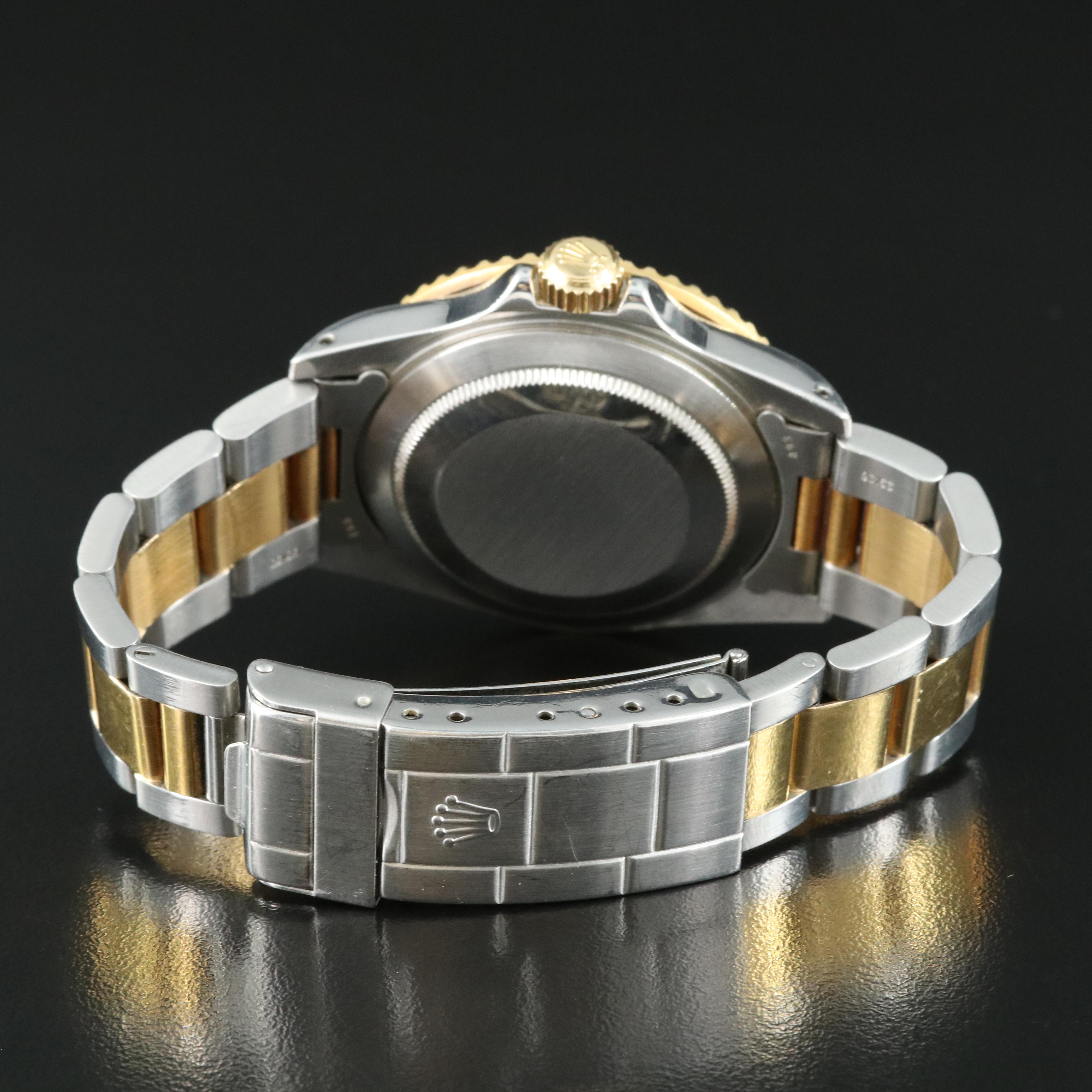 Rolex 18K and Stainless Steel Submariner Watch