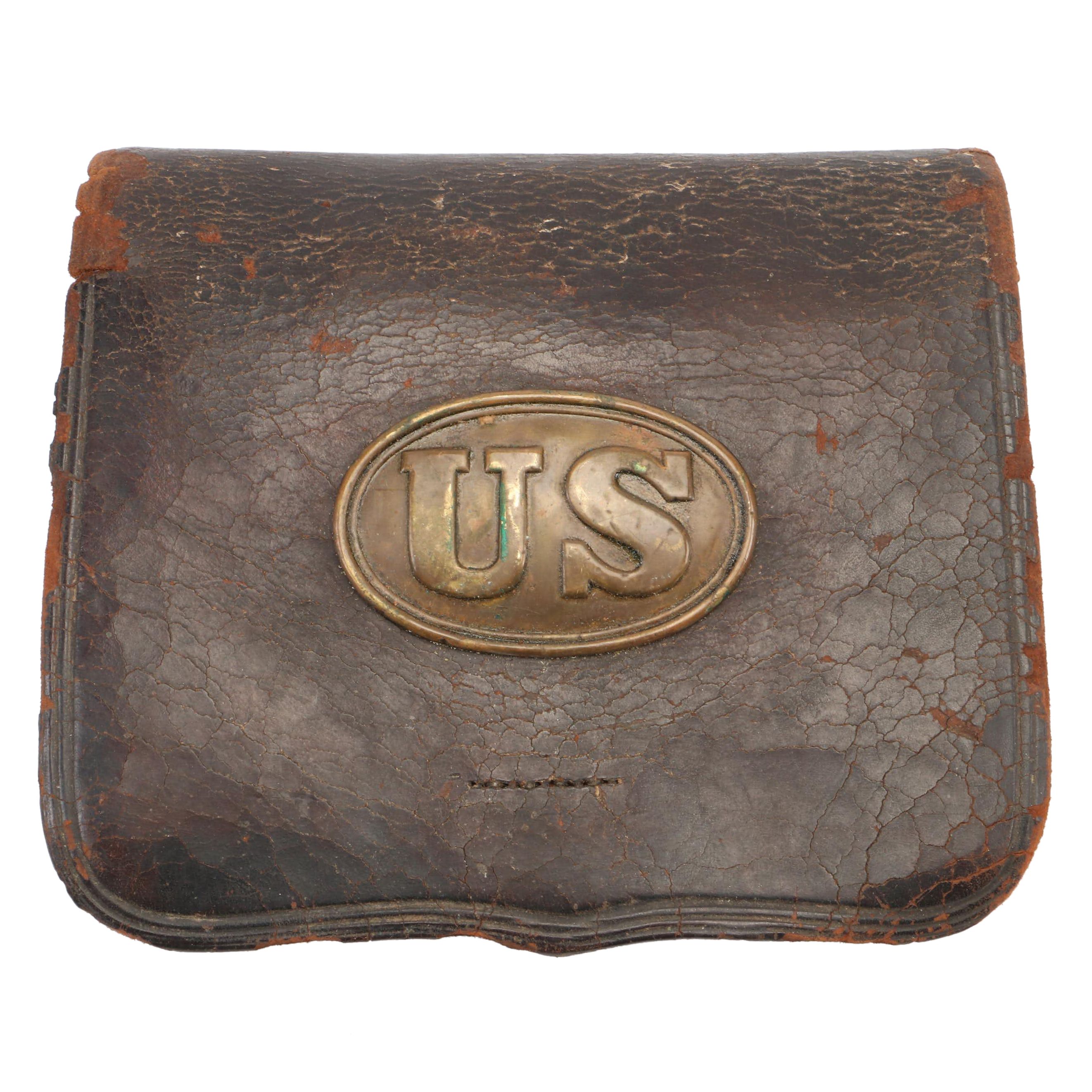 Civil War Era Cartridge Box, Mid-19th Century