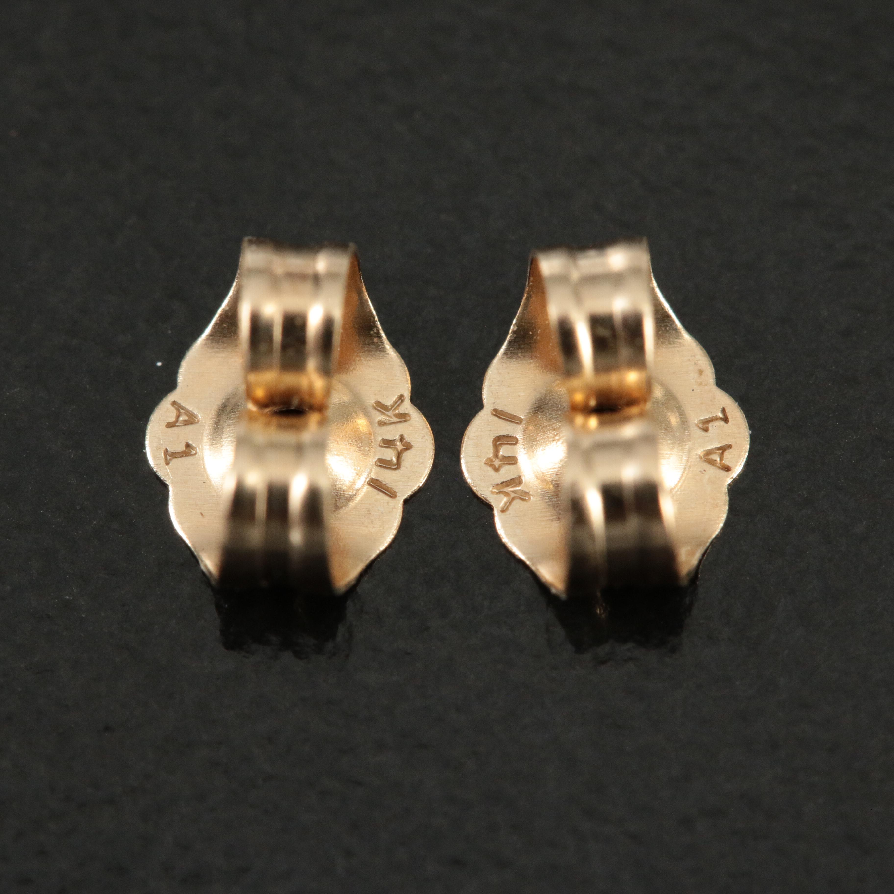 14K Pearl and Diamond Dangle Earrings