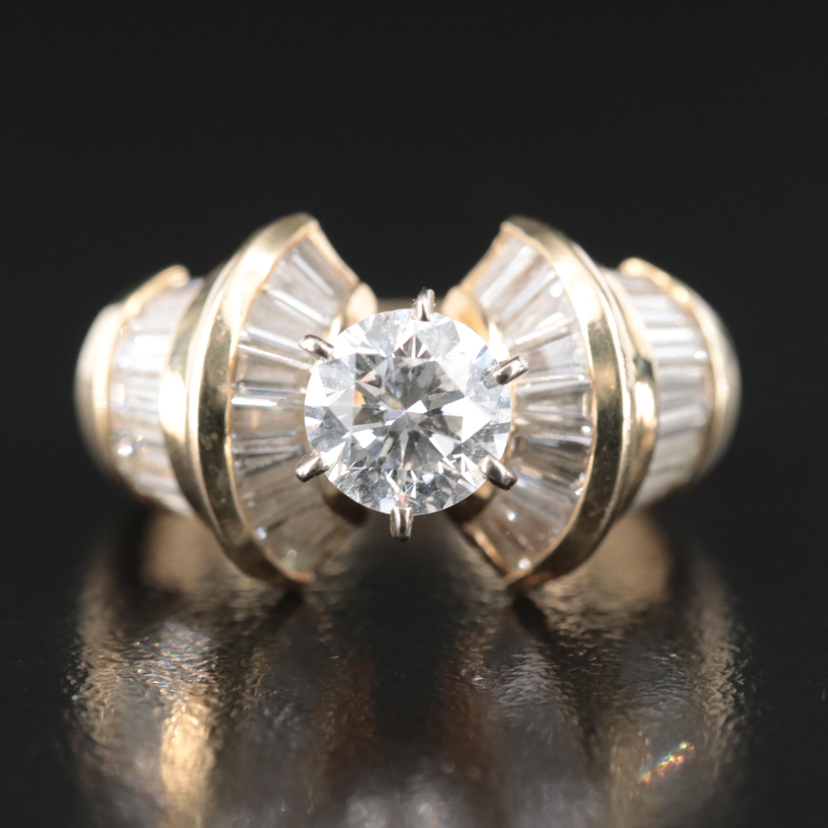 14K 2.41 CTW Diamond Ring