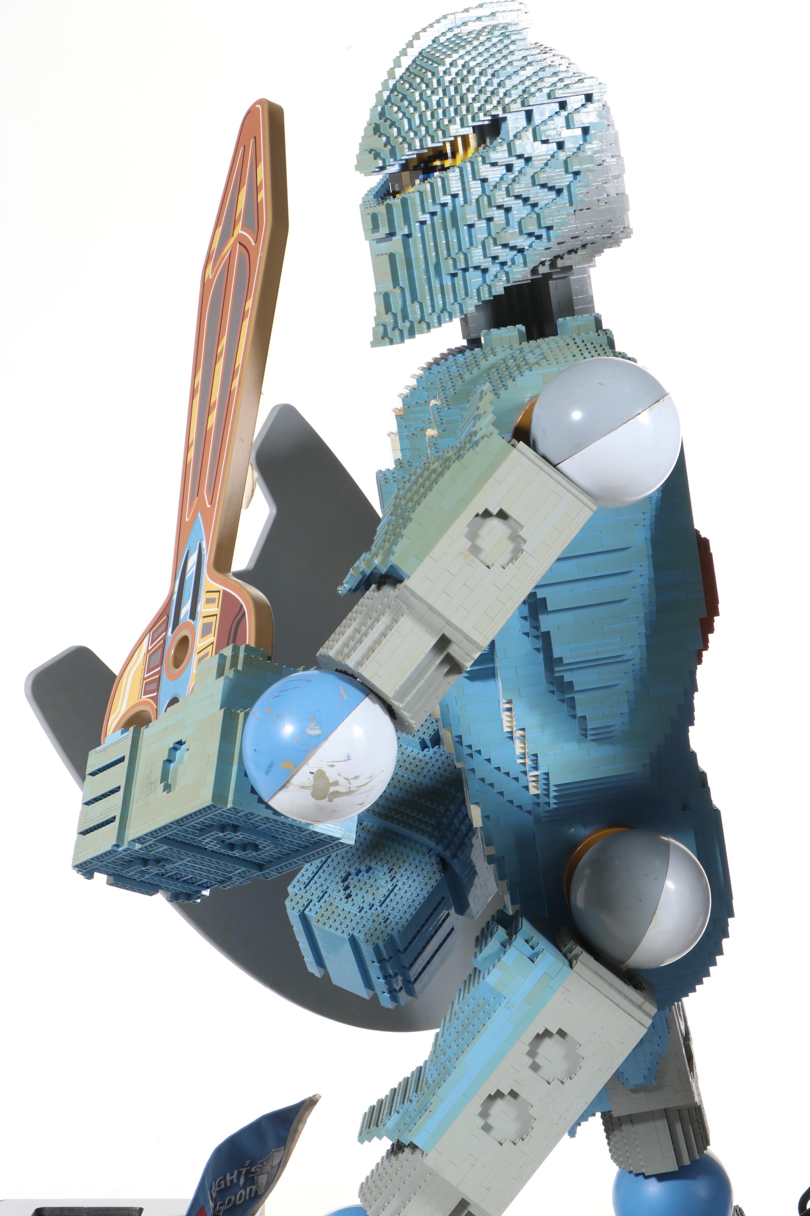 LEGO "Knights' Kingdom" Life-Size Dealer Display with LEGO Shipping Crate