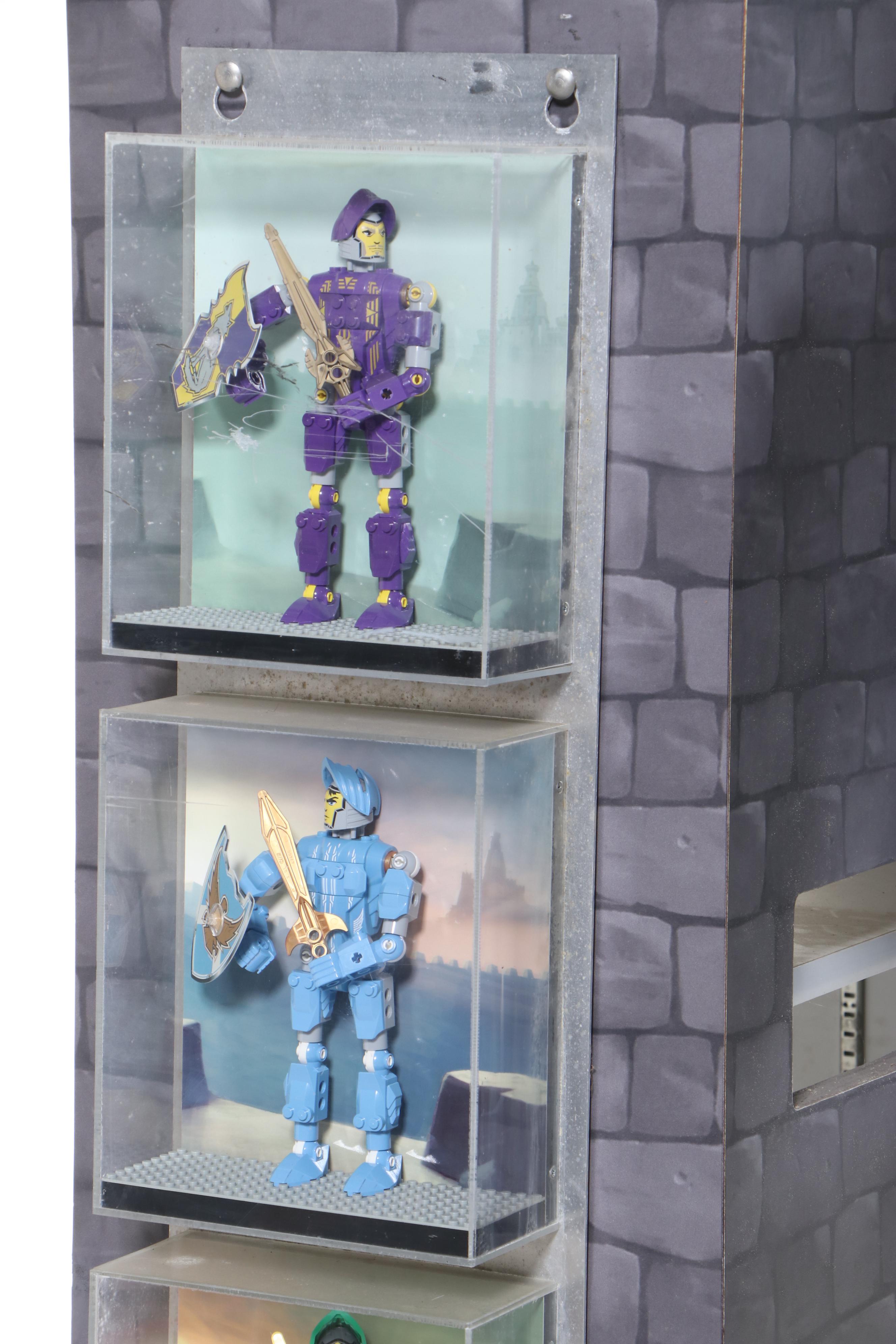 LEGO "Knights' Kingdom" Life-Size Dealer Display with LEGO Shipping Crate