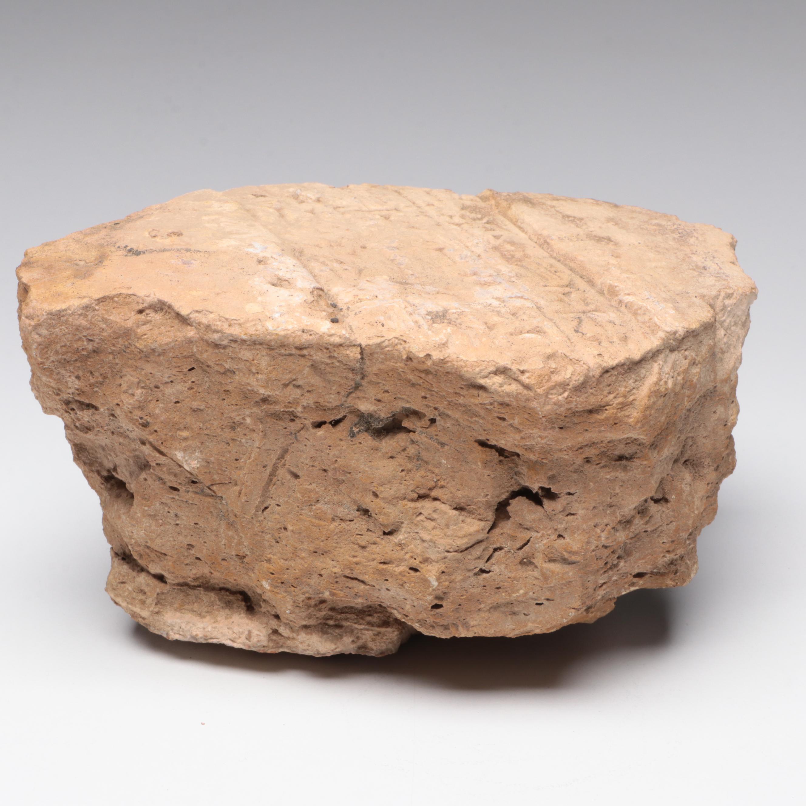 Ancient Near Eastern Stone Cuneiform Fragment