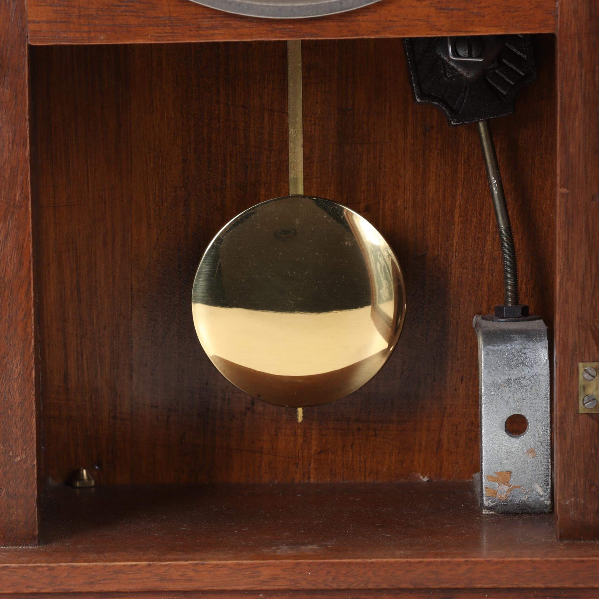 Carved Wood Mantel Clock