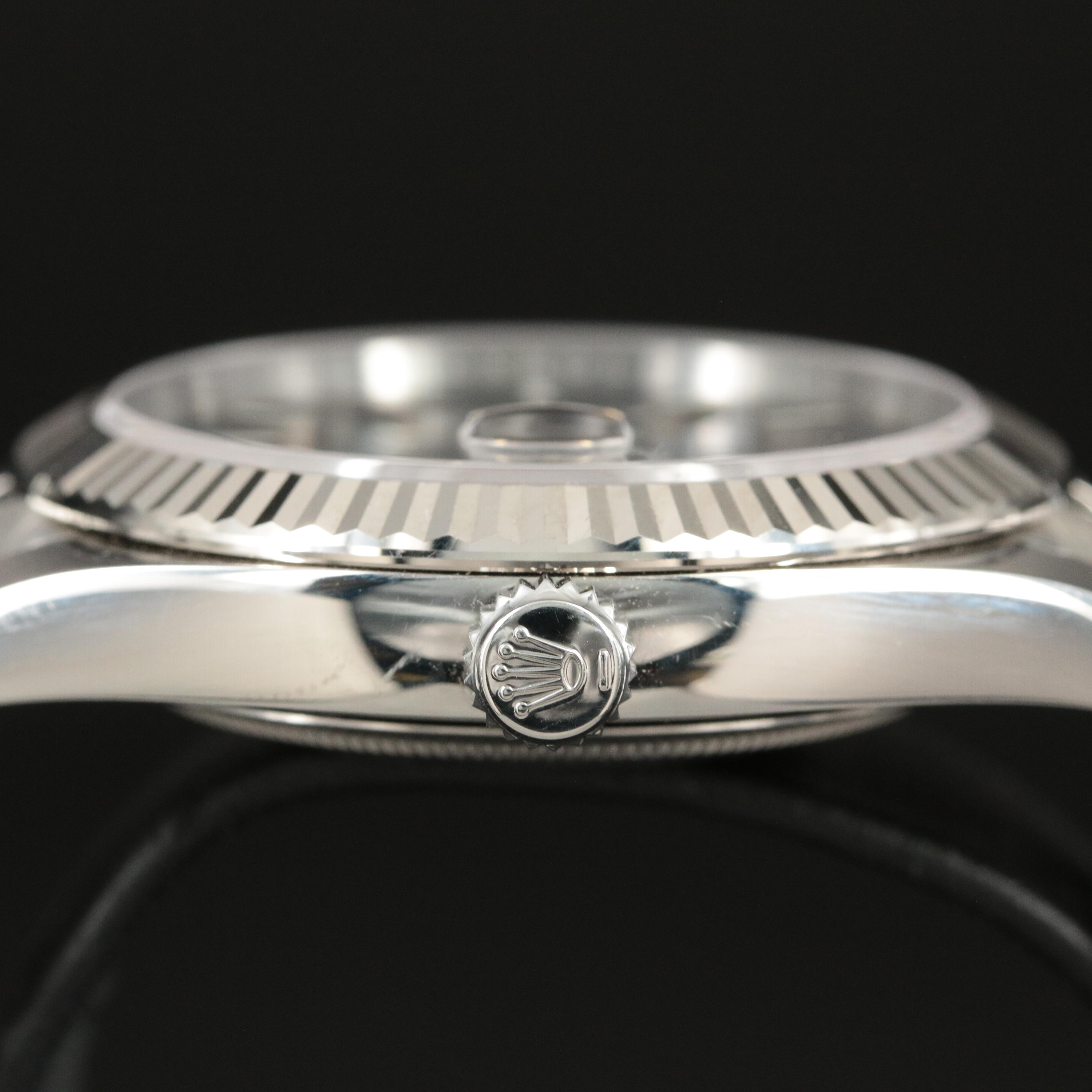 2023 Rolex Datejust Blue Dial 18K and Stainless Steel Watch