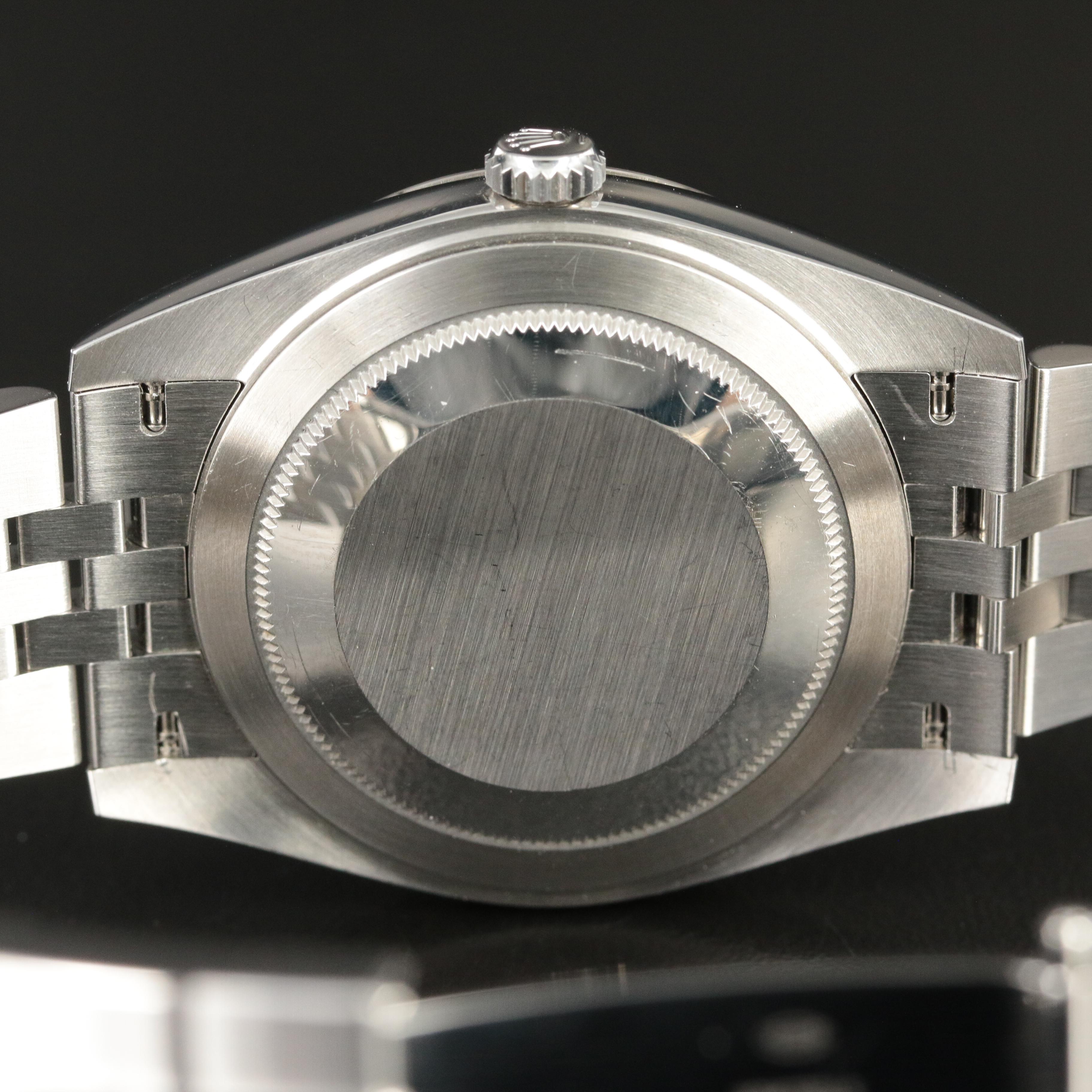 2023 Rolex Datejust Blue Dial 18K and Stainless Steel Watch