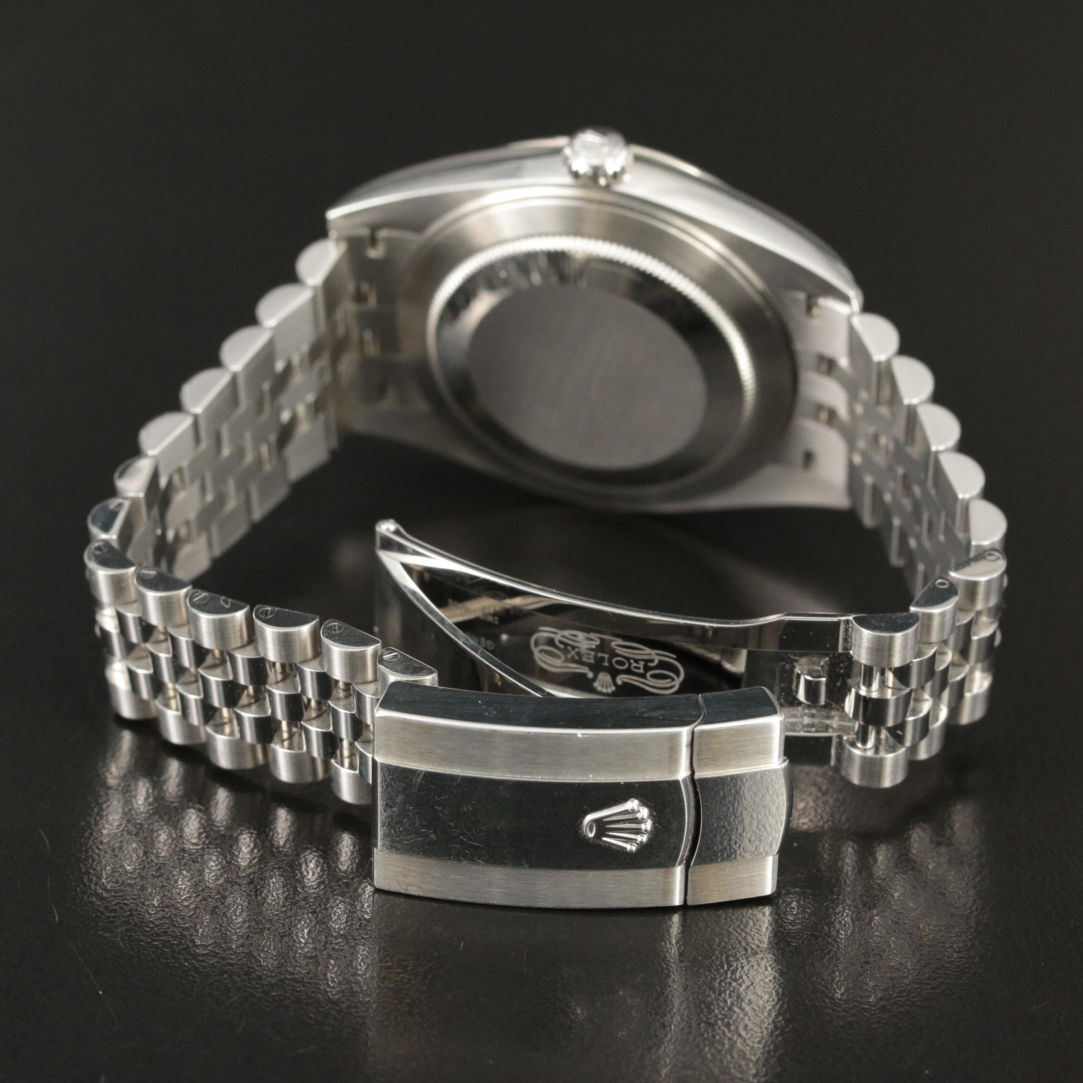 2023 Rolex Datejust Blue Dial 18K and Stainless Steel Watch