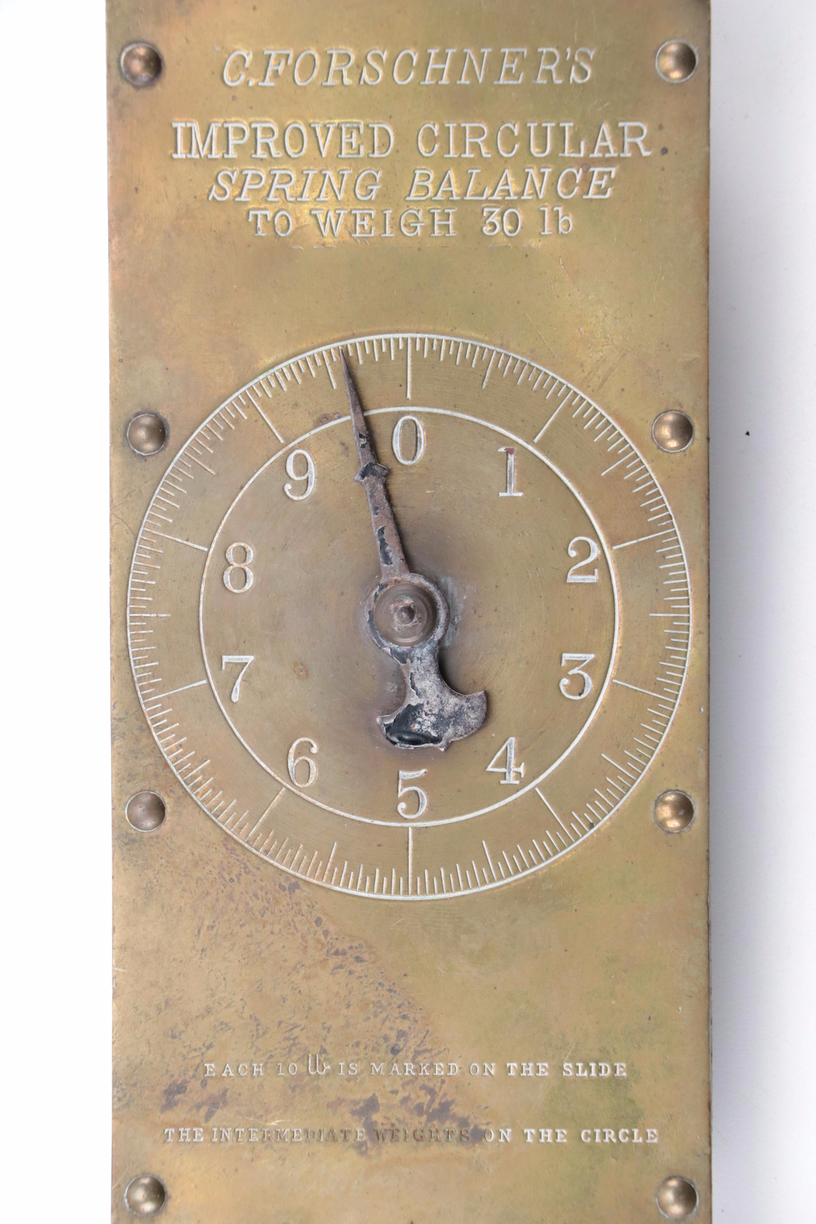 Wagner Cast Iron Dutch Oven with Trivet and Spring Scale