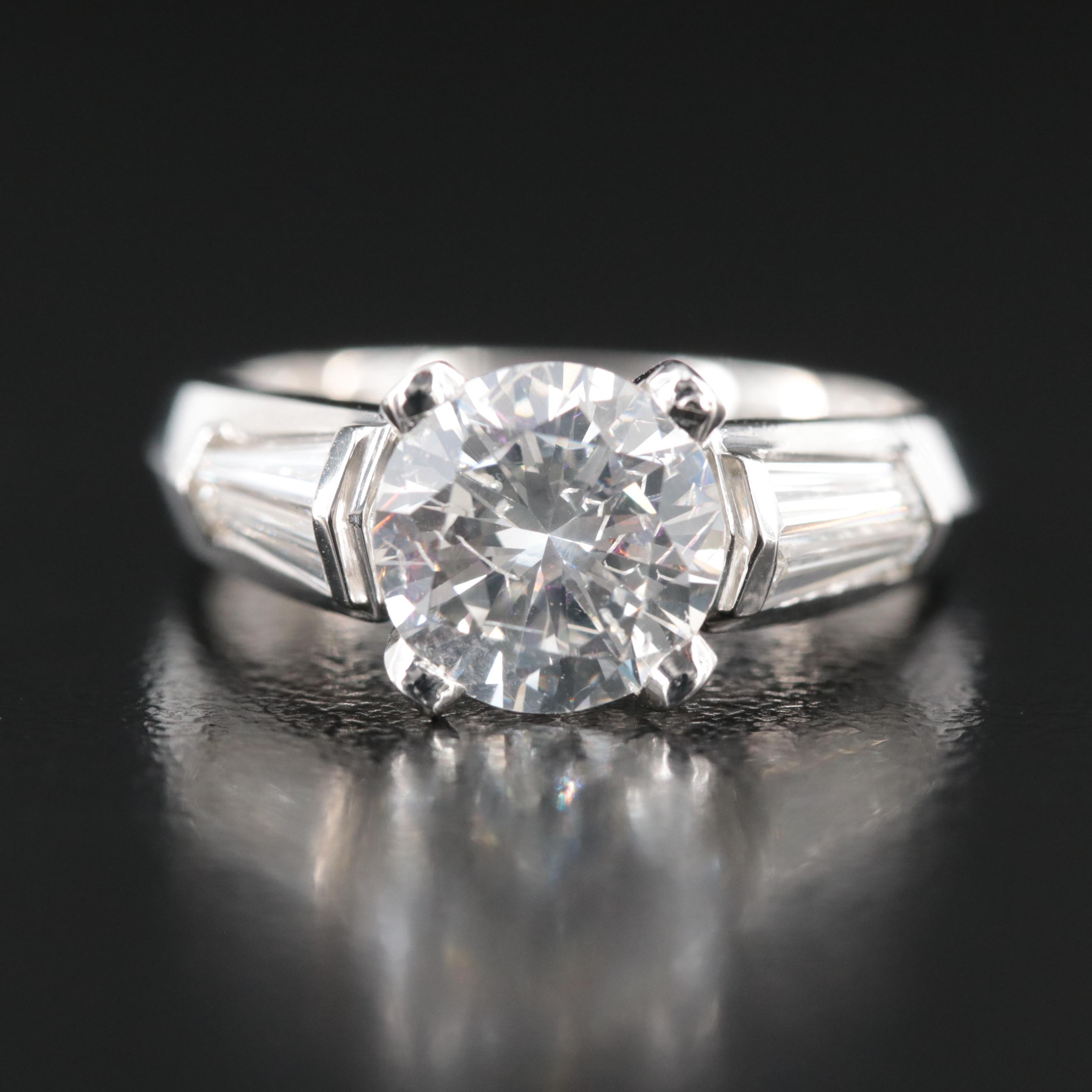 Scott Kay Platinum 2.32 CTW Diamond Ring