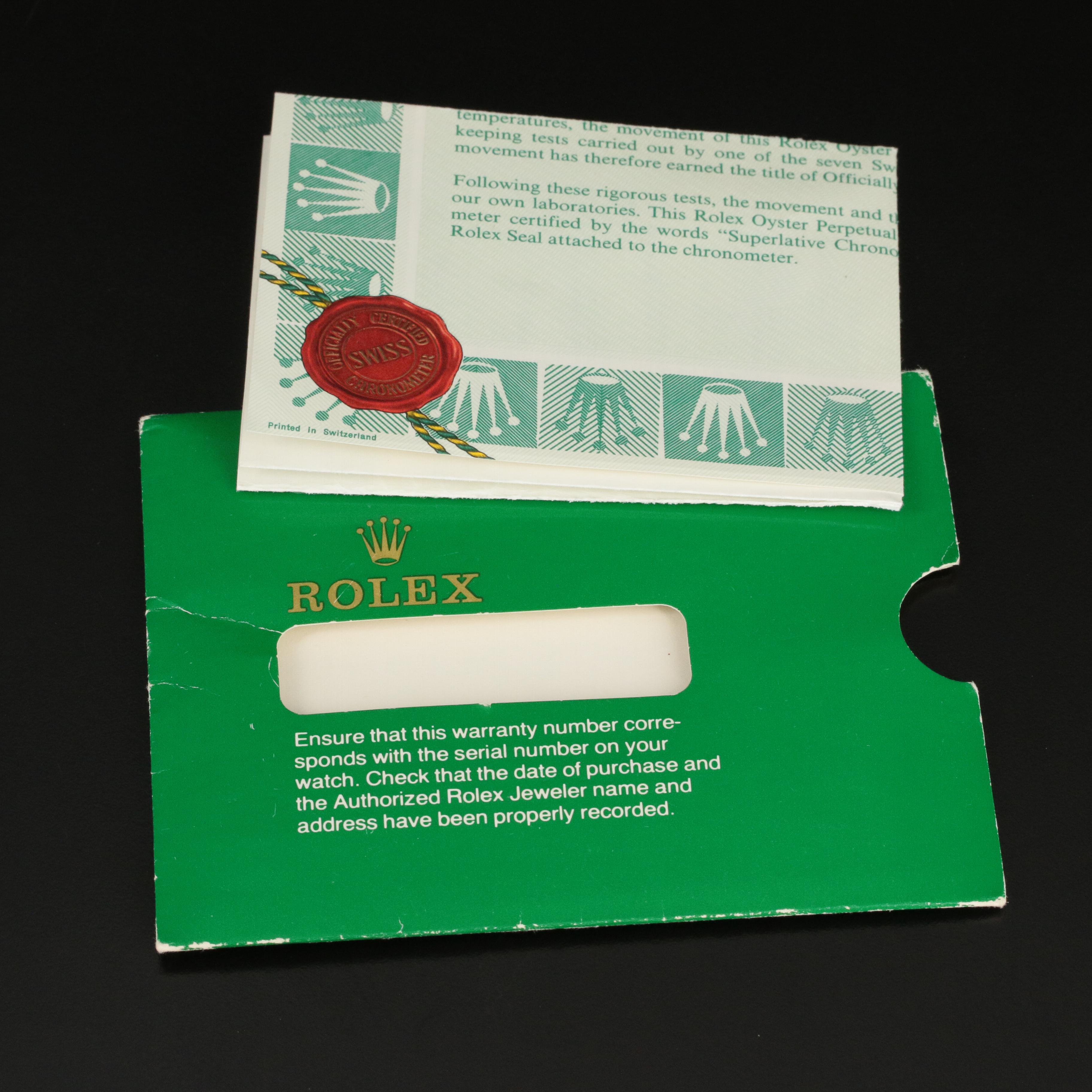 1987 Rolex Day-Date President Watch