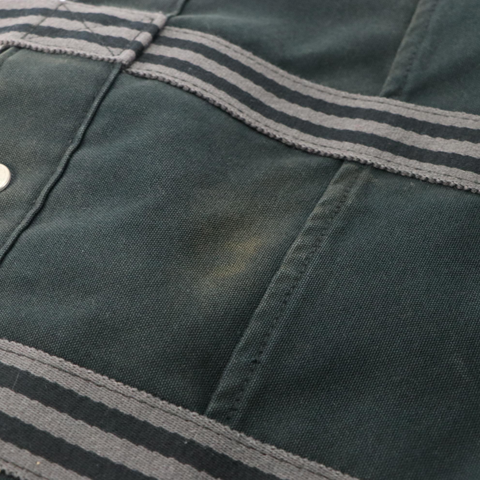 Hermès Black/Grey Fourre Tout GM Tote Bag in Cotton Canvas