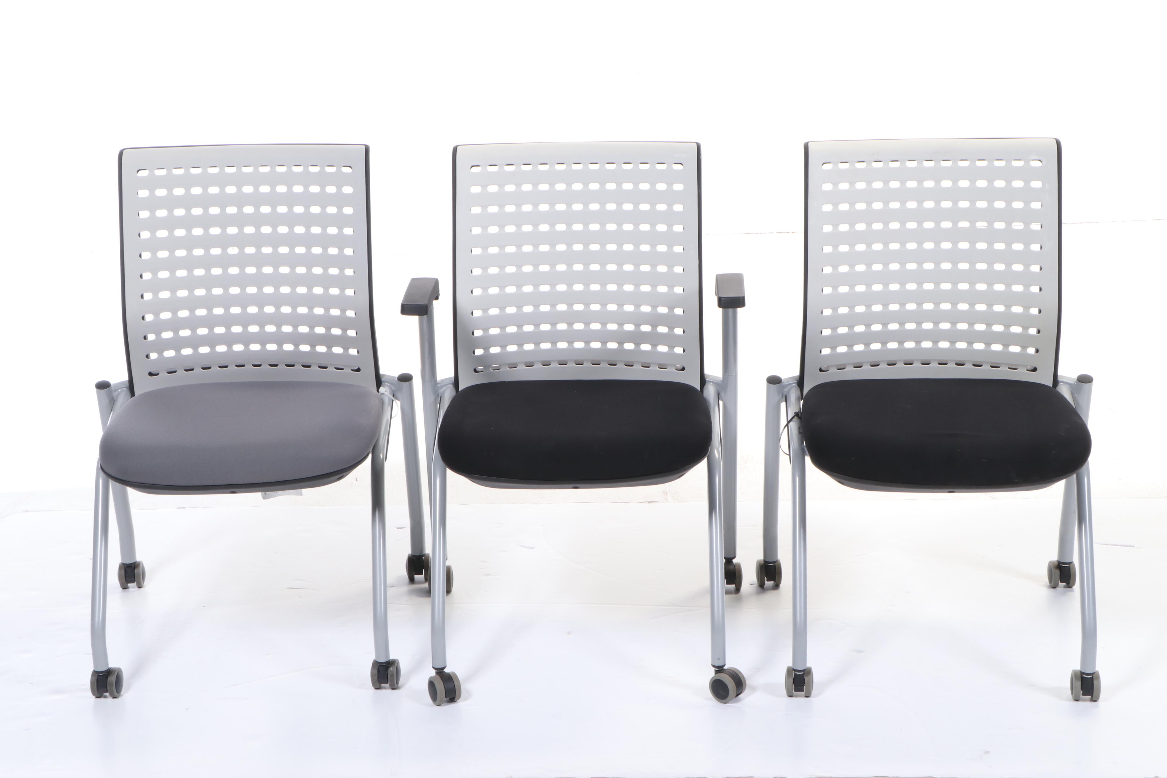 Safco and Mayline Group Metal and Plastic Office Chairs