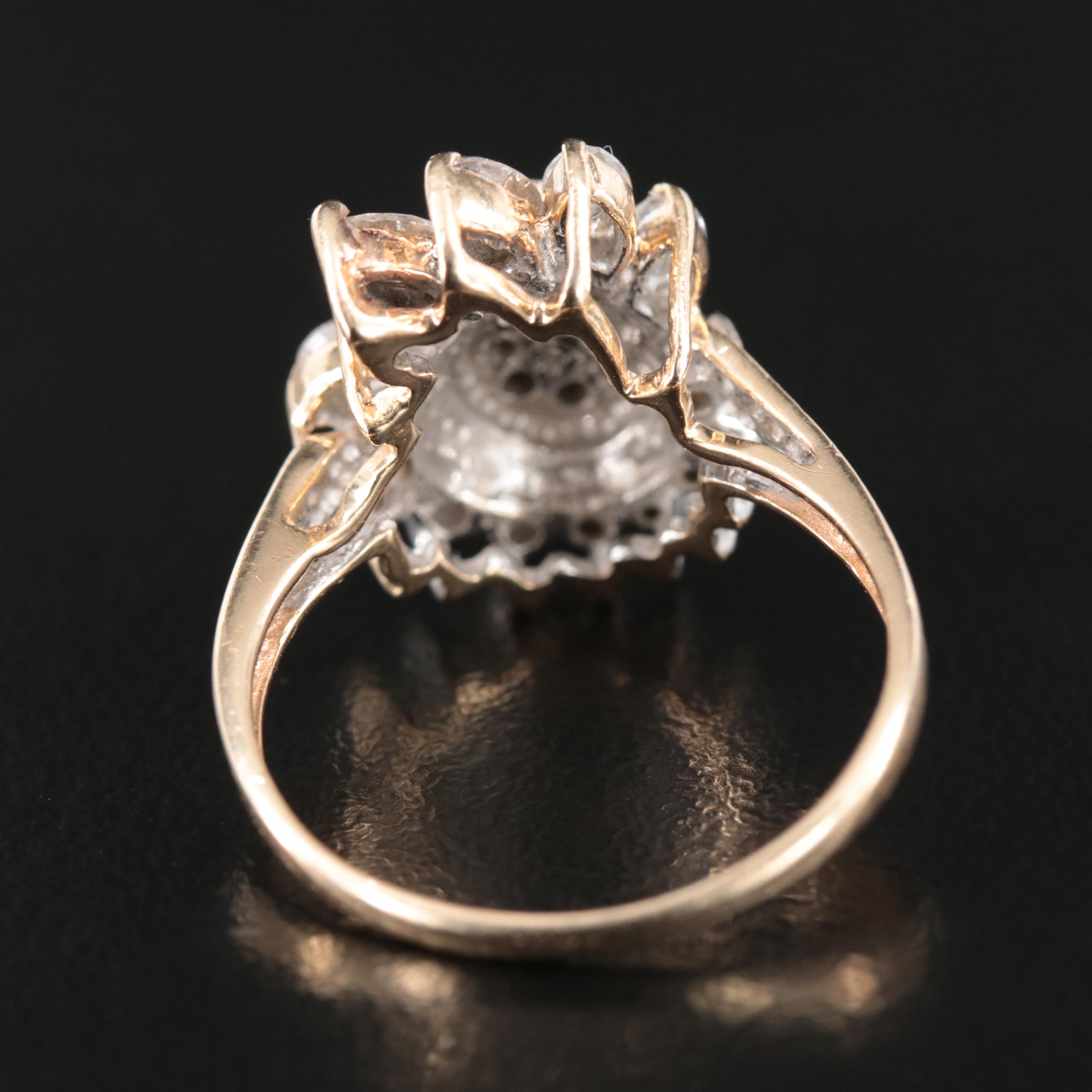 14K 1.00 CTW Diamond Ring