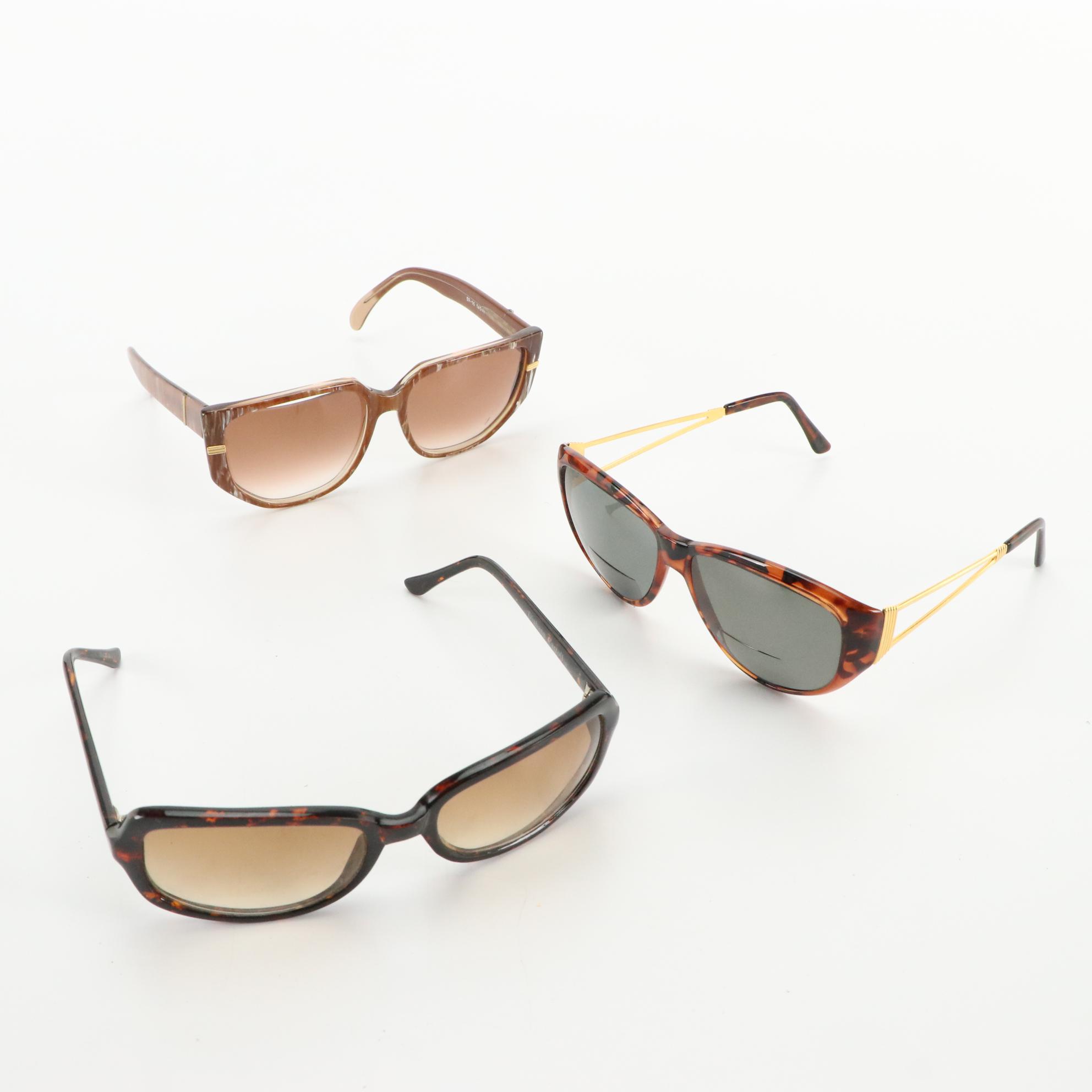 Oleg Cassini, Diahann Carroll, and Ellen Tracy Sunglasses