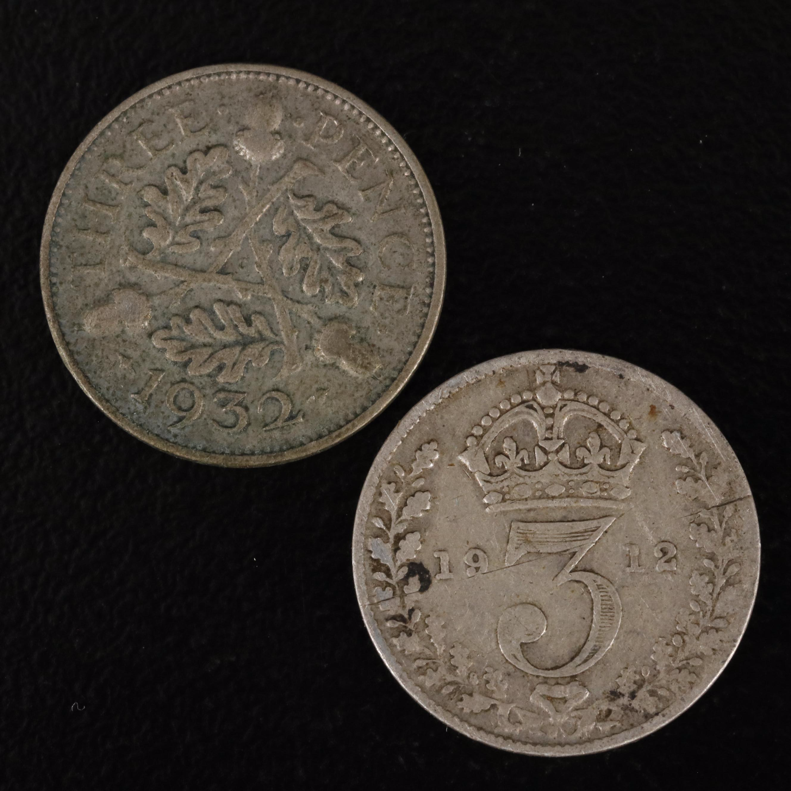 Eighteen Silver Foreign Coins