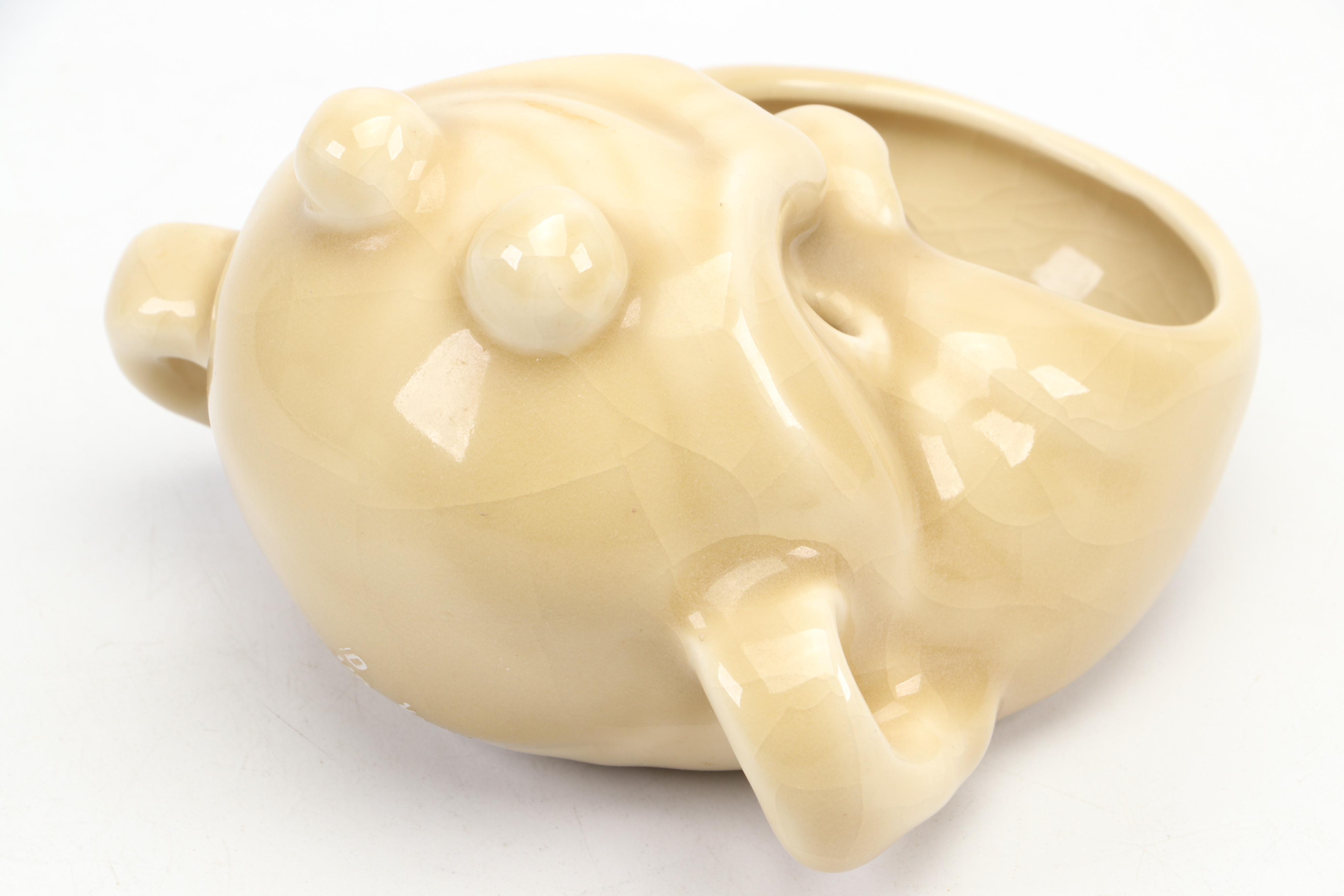 Rookwood Pottery Devil Mask Glazed Ceramic Ashtray, 1948