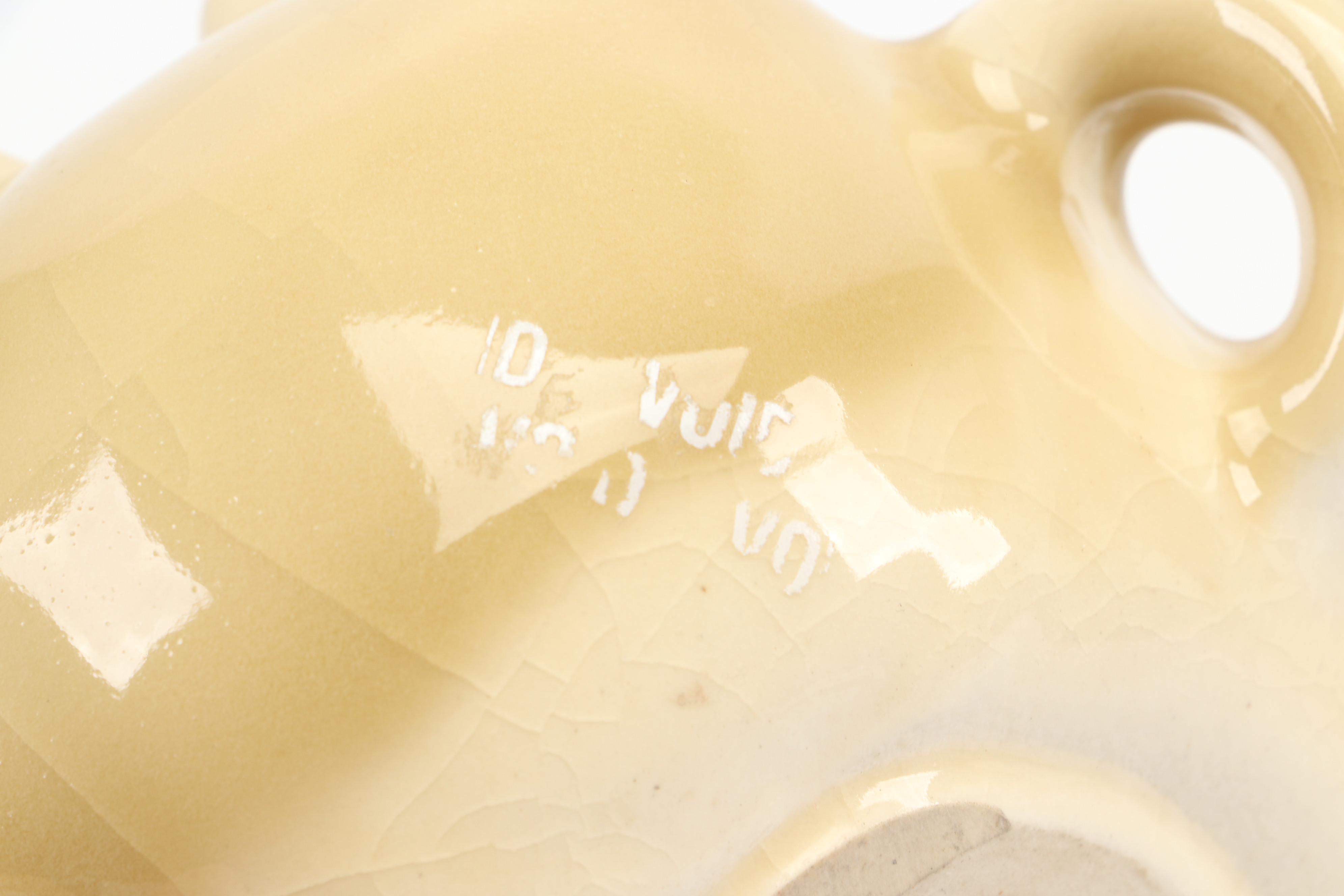 Rookwood Pottery Devil Mask Glazed Ceramic Ashtray, 1948