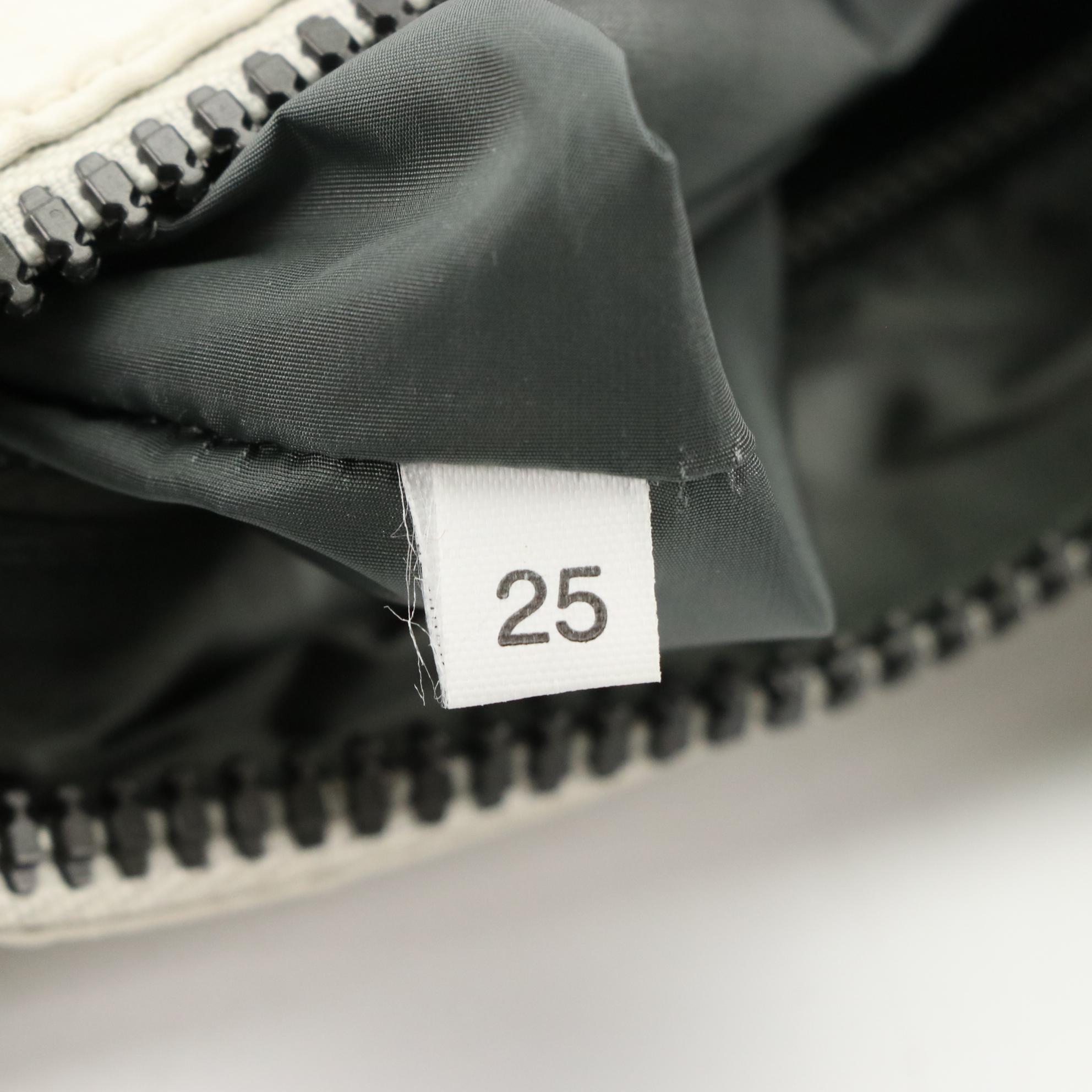 Prada Sport White Nylon Flat Crossbody Sling Bag