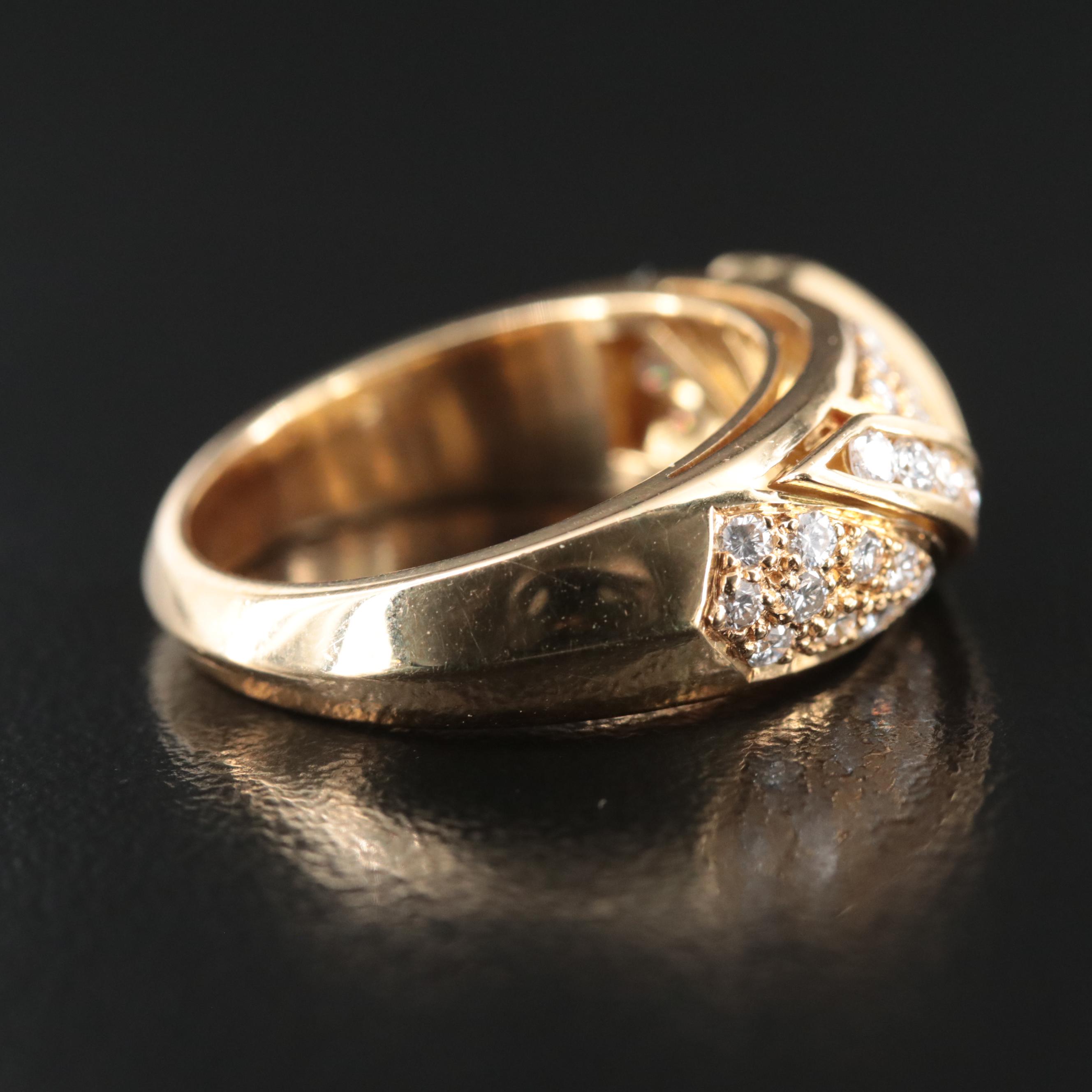 18K 0.67 CTW Diamond Ring