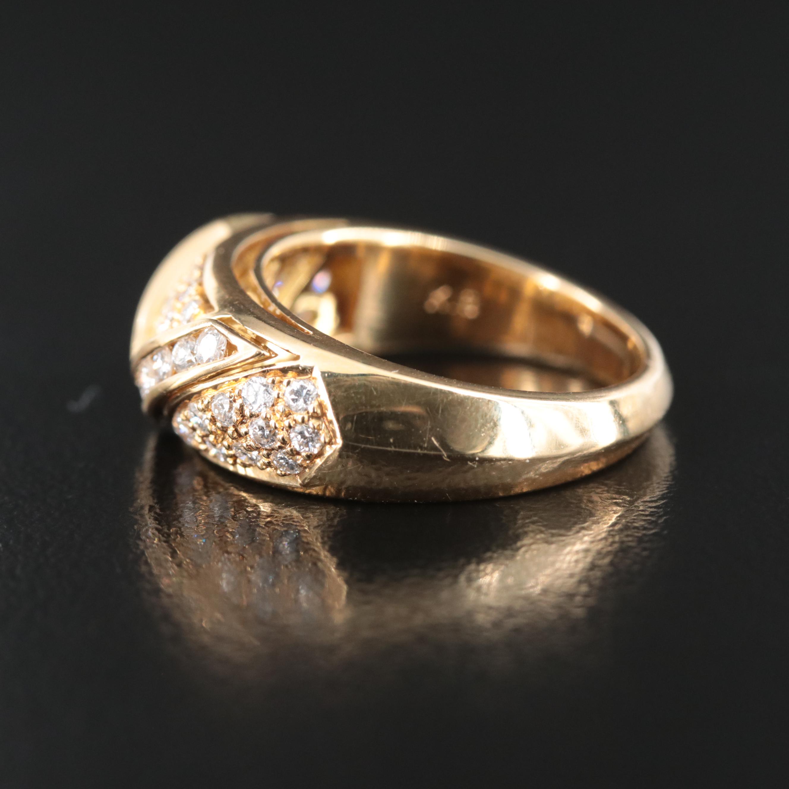 18K 0.67 CTW Diamond Ring