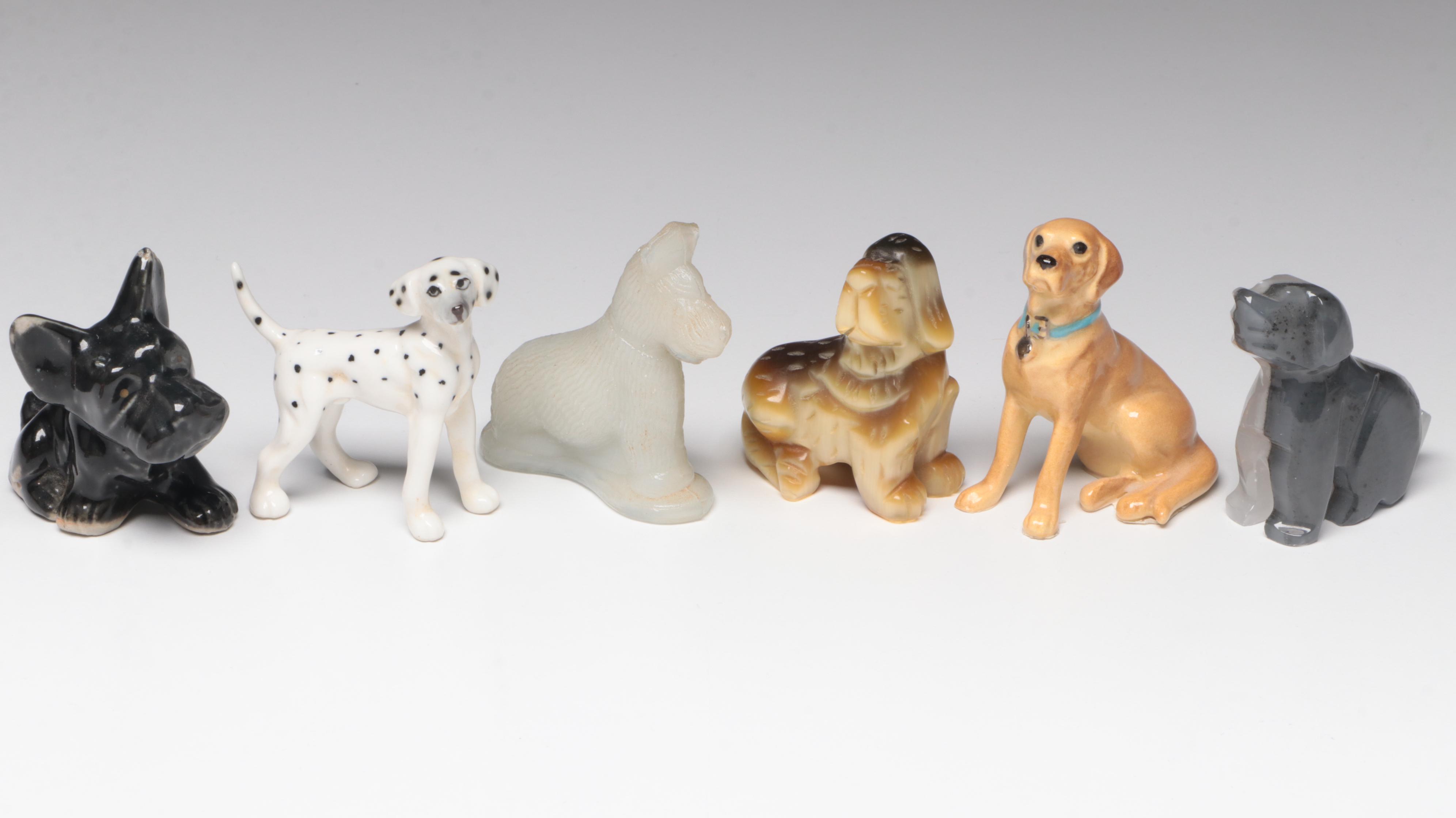 Goldstone Glass, Ceramic and More Animal Figurines