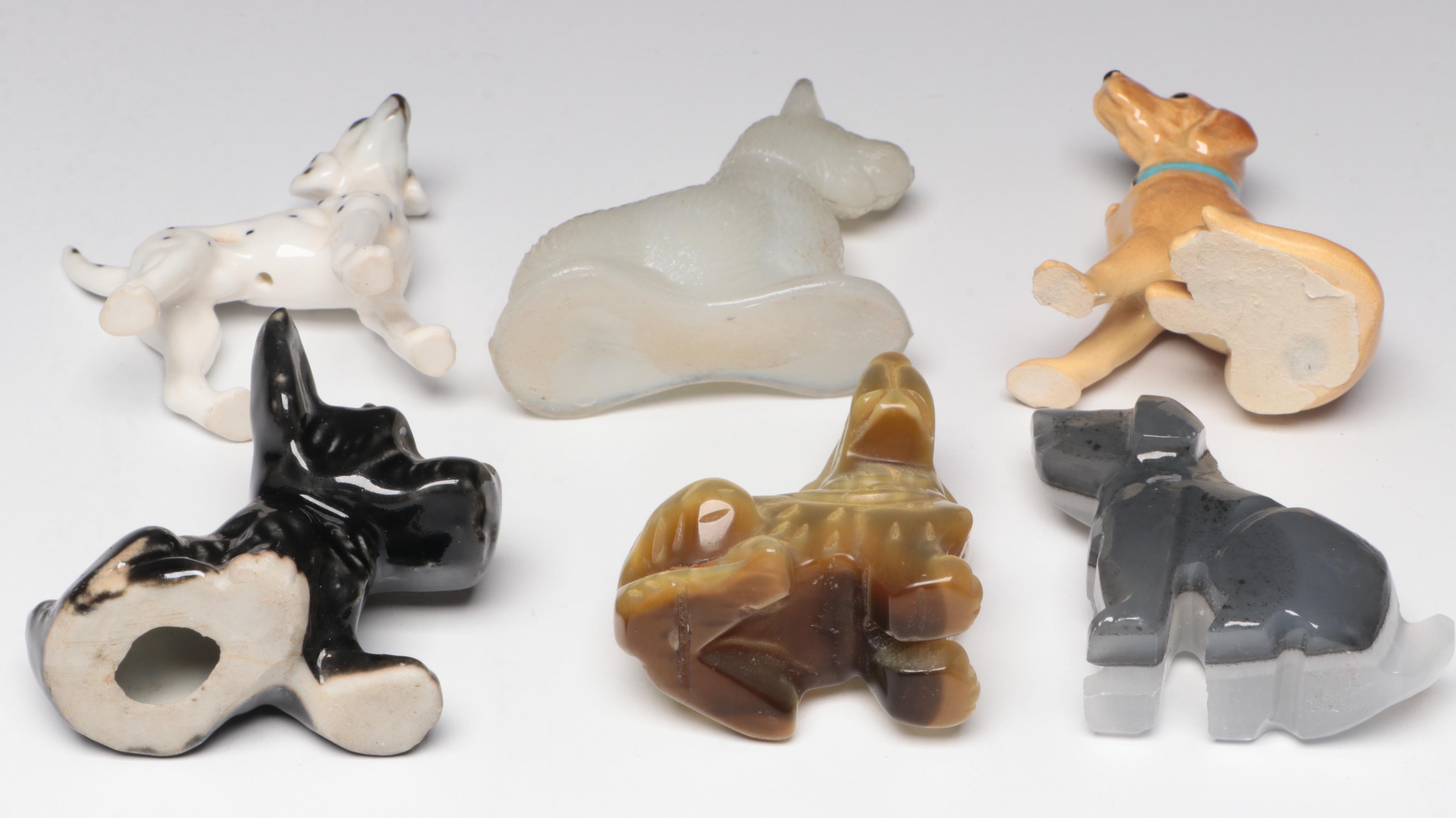 Goldstone Glass, Ceramic and More Animal Figurines