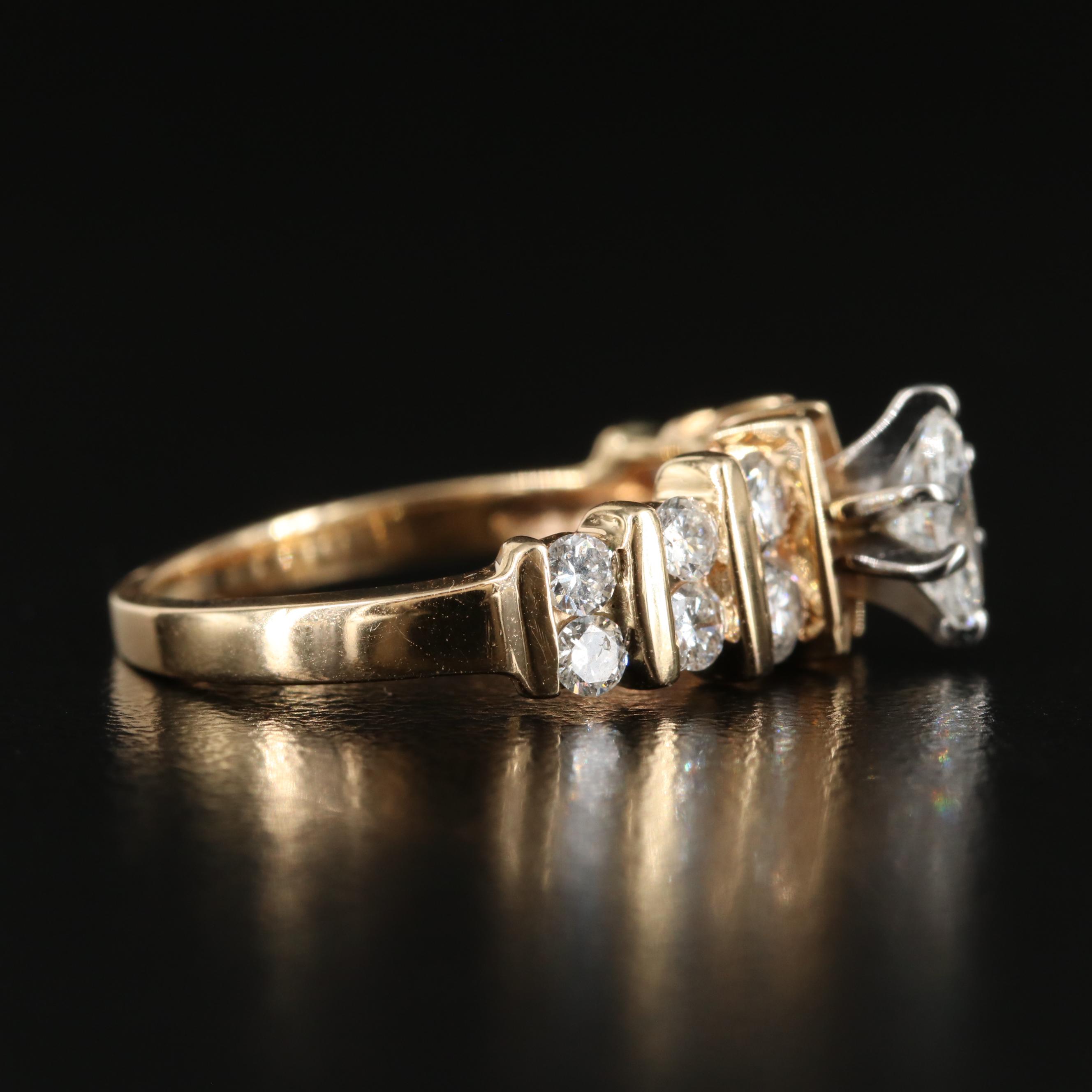 14K 0.79 CTW Diamond Ring