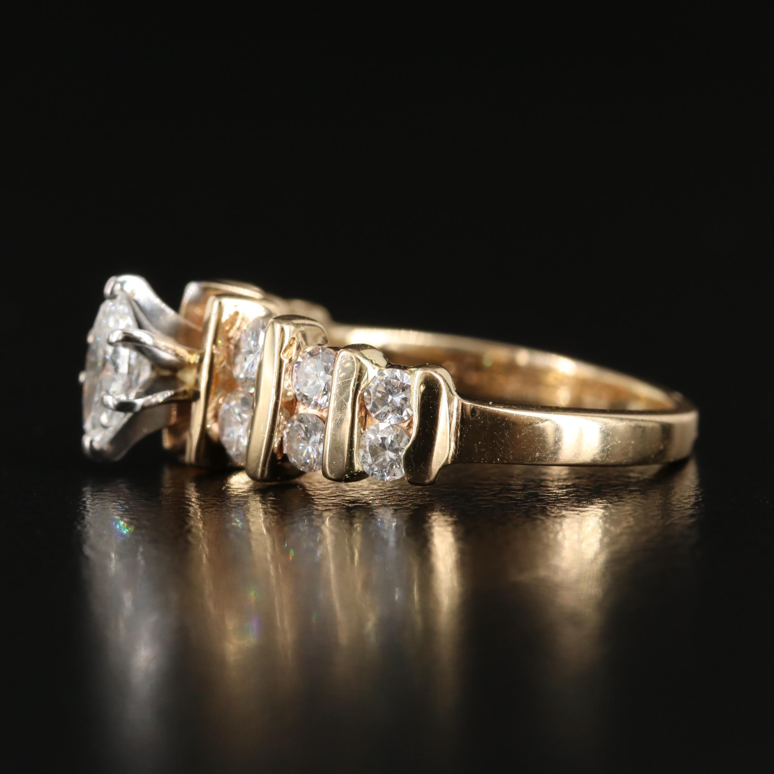 14K 0.79 CTW Diamond Ring