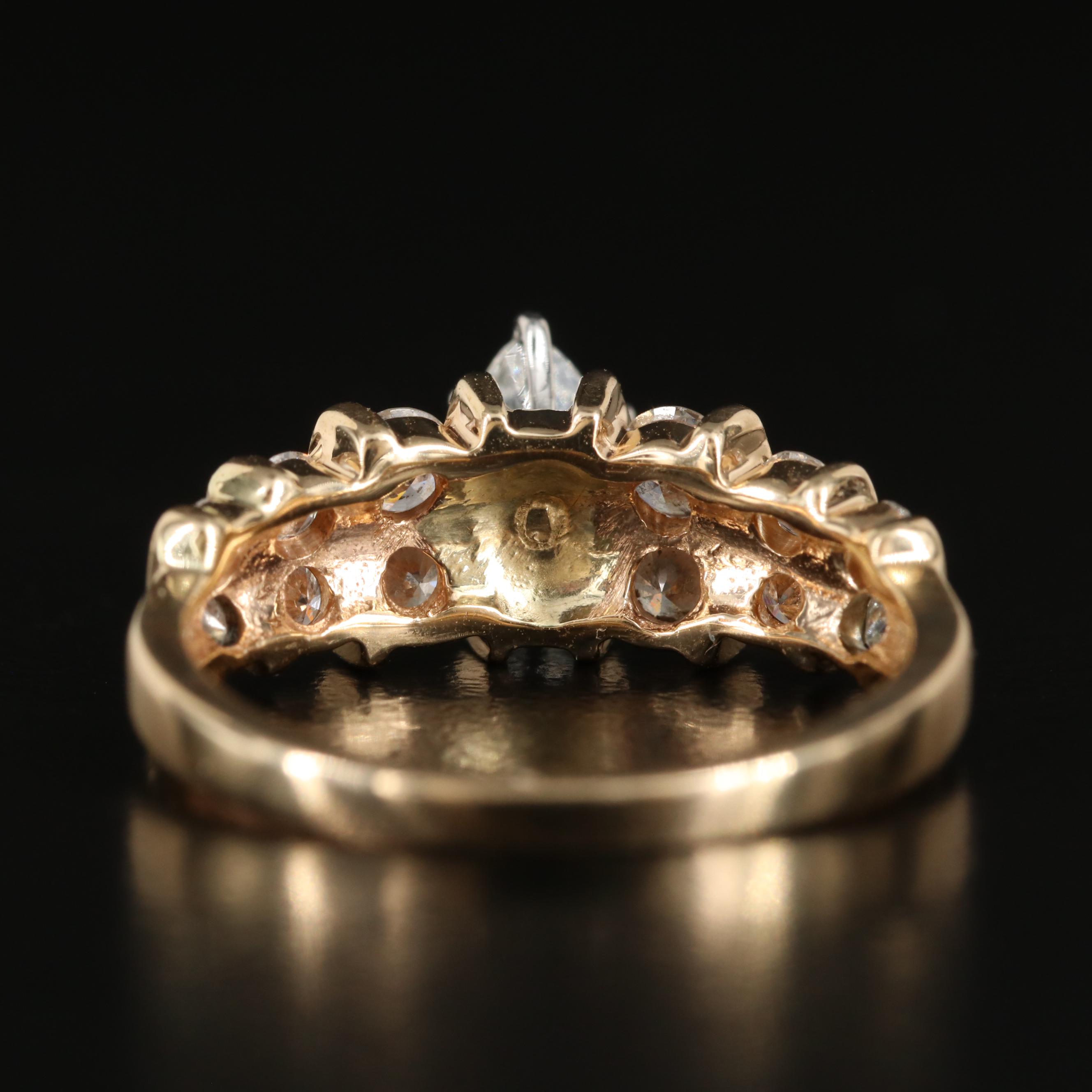 14K 0.79 CTW Diamond Ring