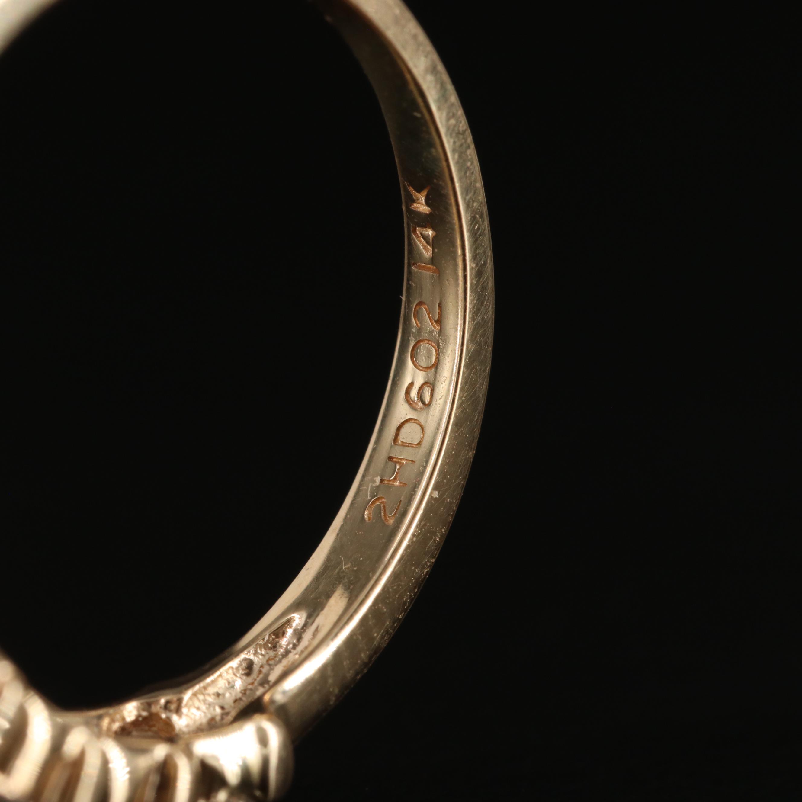 14K 0.79 CTW Diamond Ring